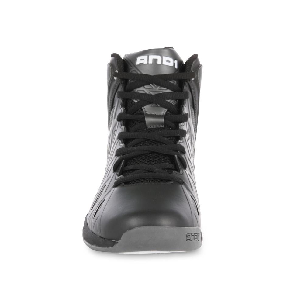 AND 1 Men's Unbreakable Athletic Shoe - Black/Gray