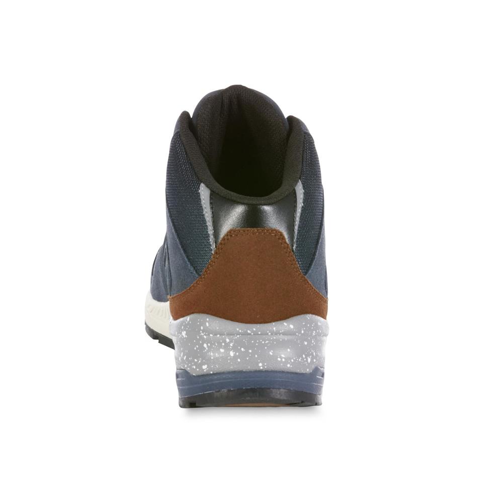Everlast&reg; Men's Track Navy/Brown/Gray High-Top Sneaker