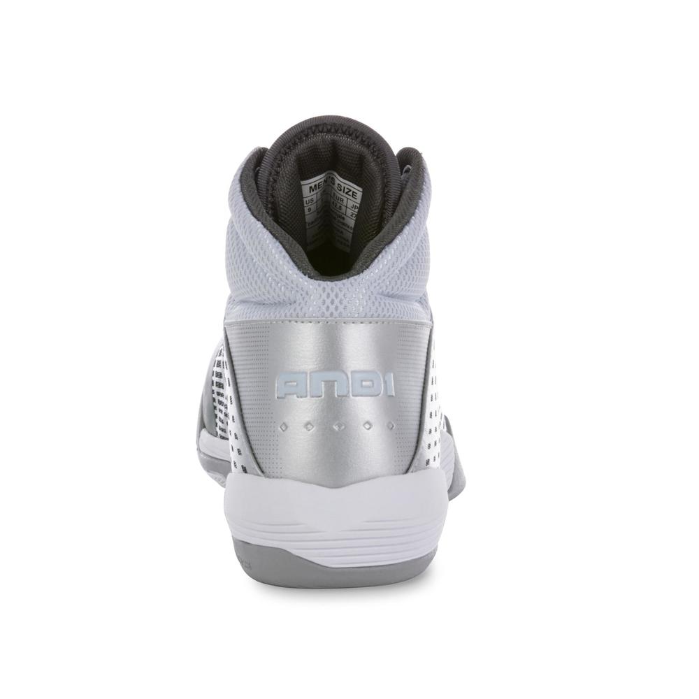 AND 1 Men's Ascender Athletic Shoe - Gray/White