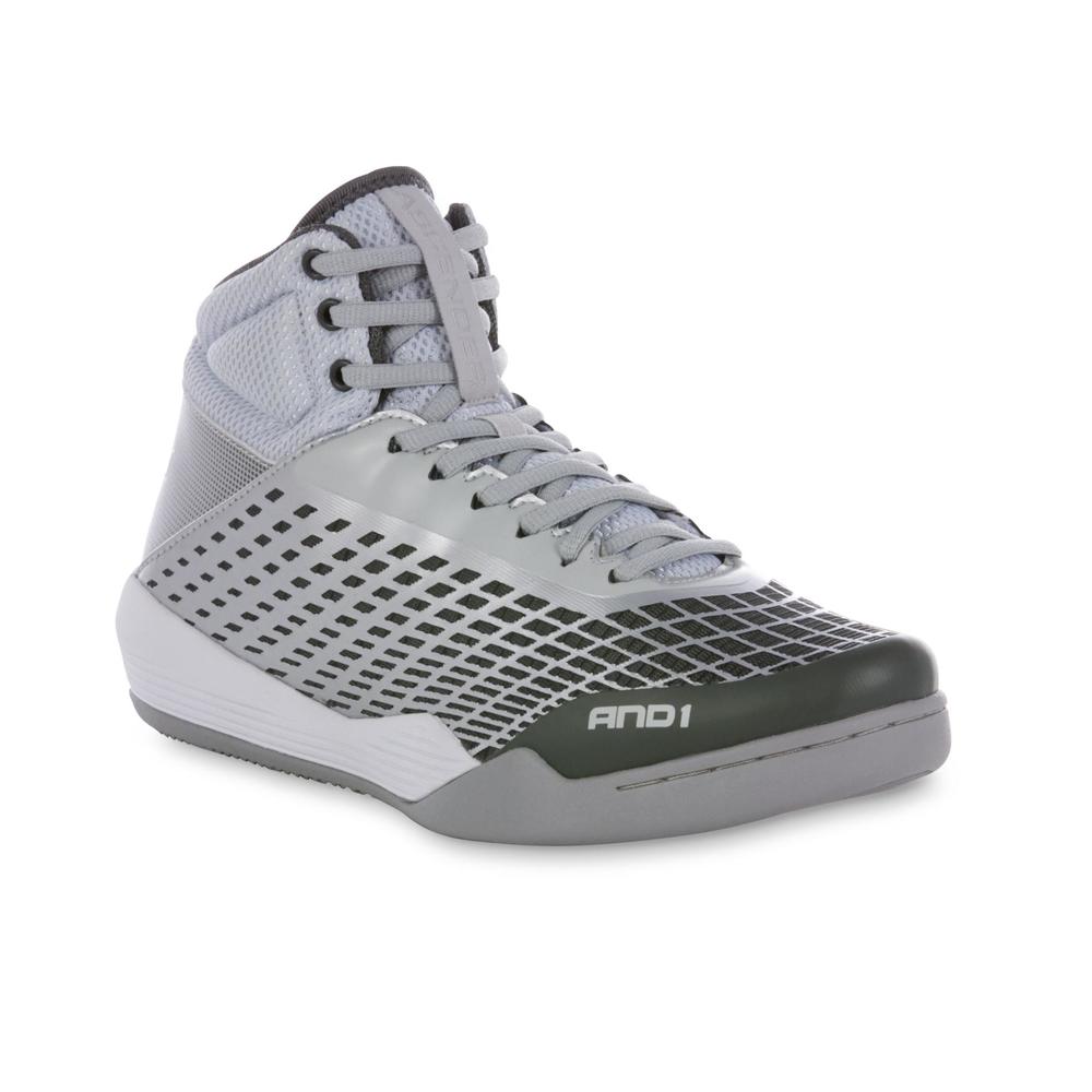 AND 1 Men's Ascender Athletic Shoe - Gray/White