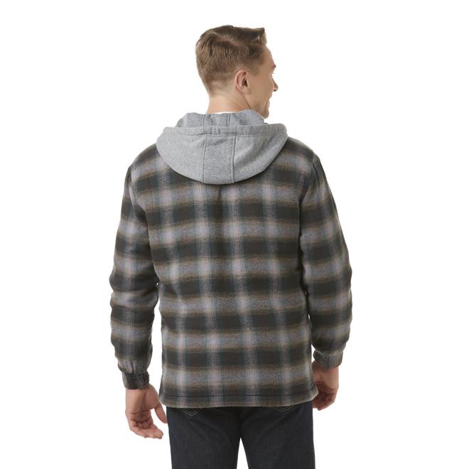 Northwest Territory Men's Flannel Hoodie Jacket Plaid