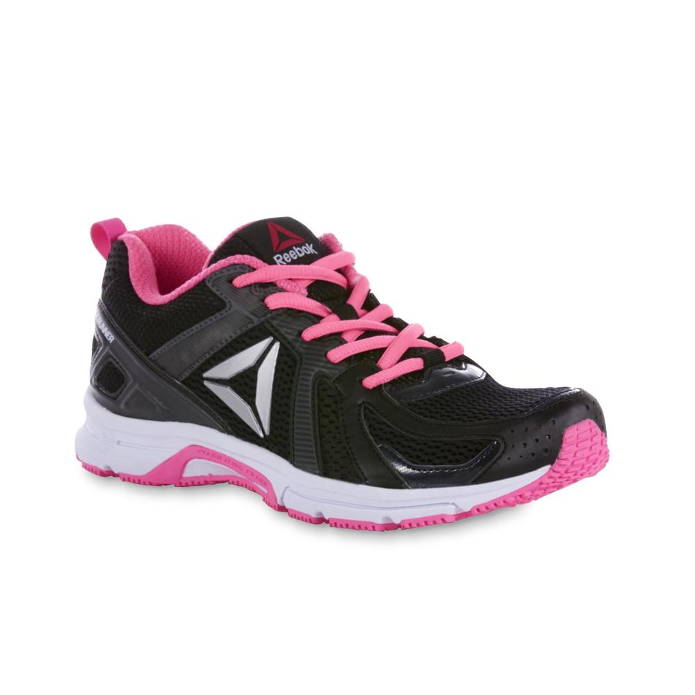 Reebok Women's Runner Black/Pink Running Shoe