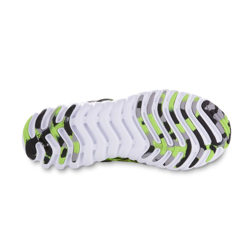 Reebok Boy's Twistform 2.0 Solar Green/Gray Running Shoe