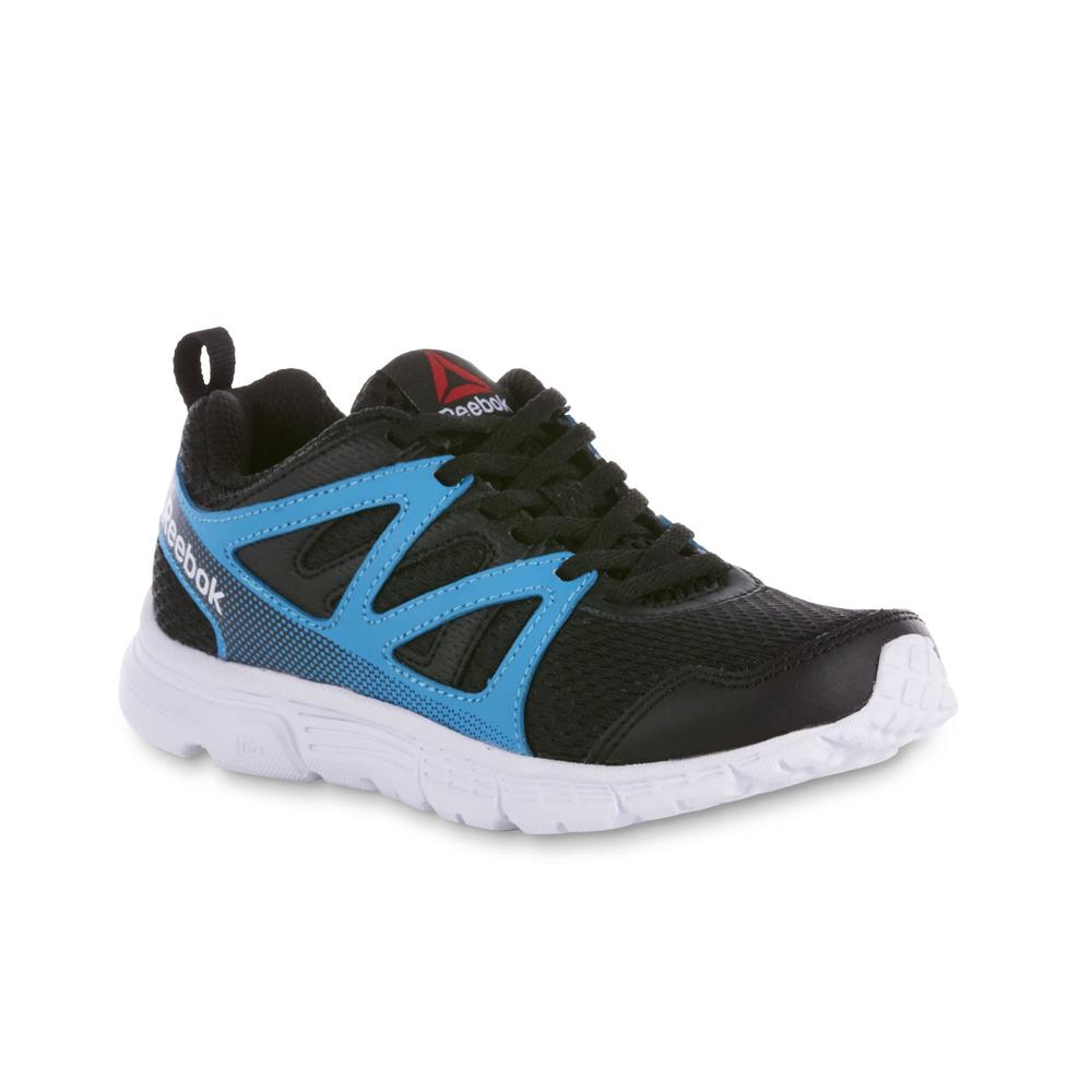 Reebok Boy's Run Supreme 2.0 MT Black/Blue/GrayRunning Shoe