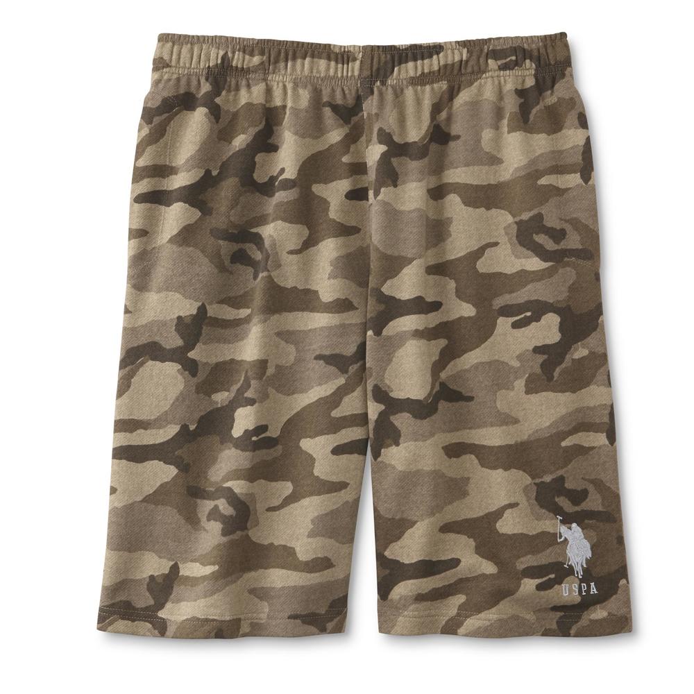 U.S. Polo Assn. Men's Knit Shorts - Camouflage
