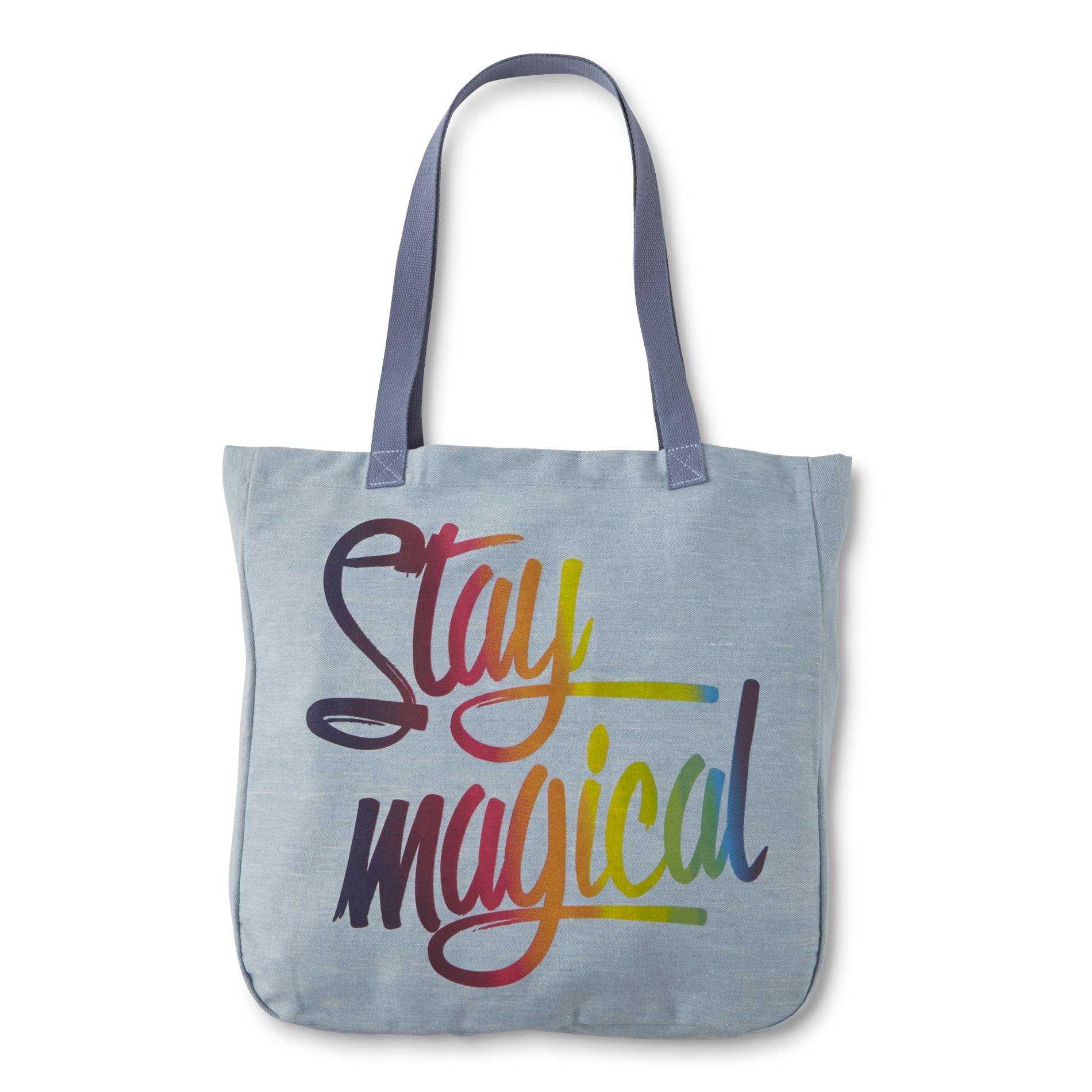 Women's Graphic Tote Bag - Stay Magical