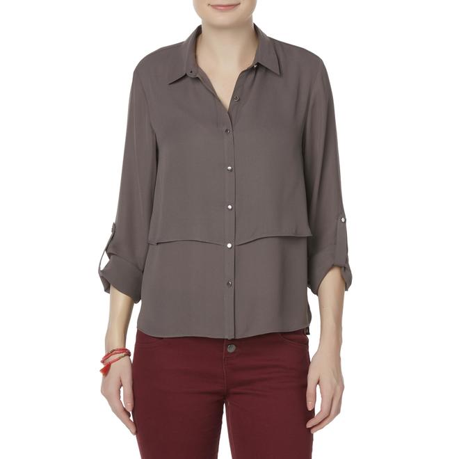 QAZXSW Plus Size New Women Blouse Shirt Summer Style
