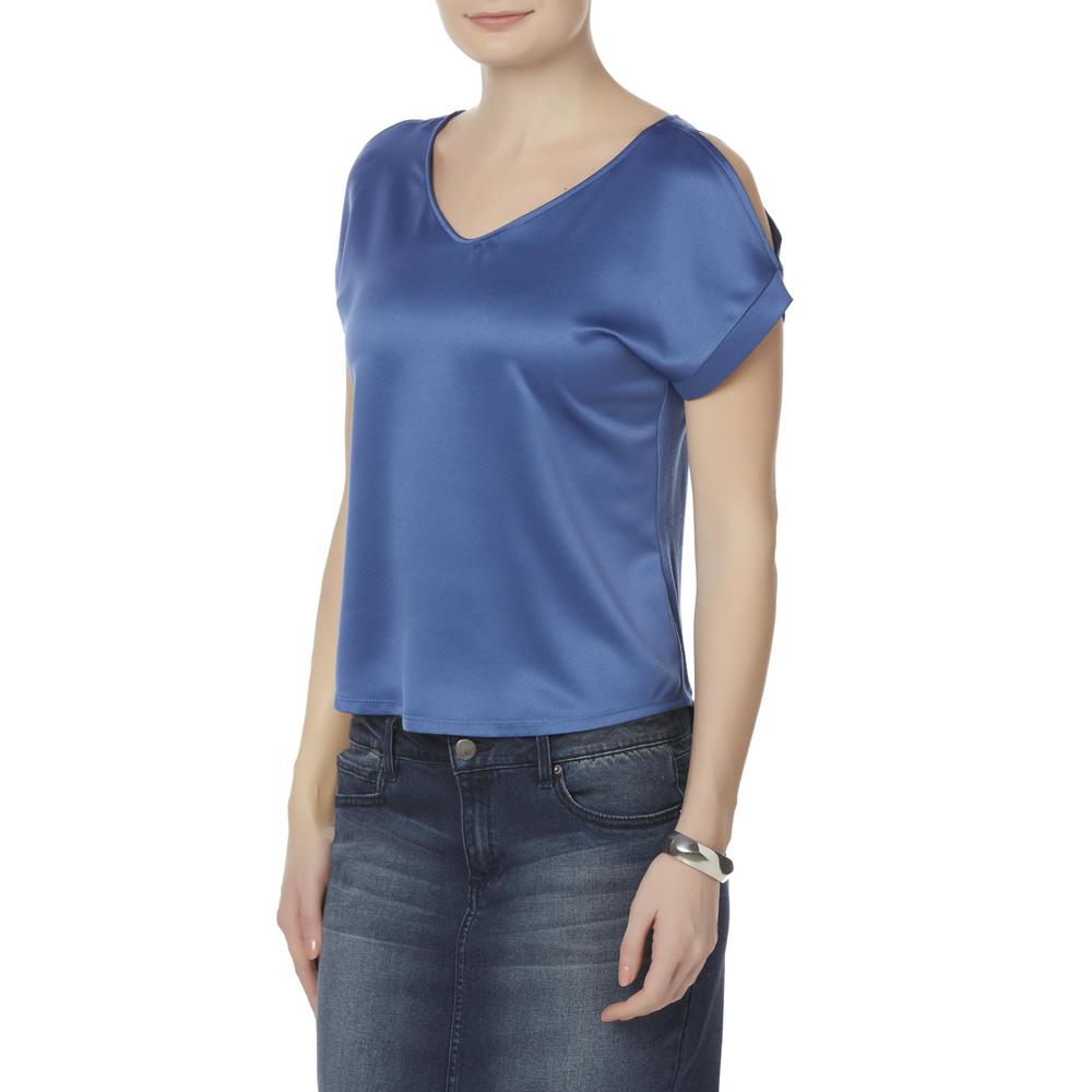 Simply Styled Women's Cold Shoulder Top