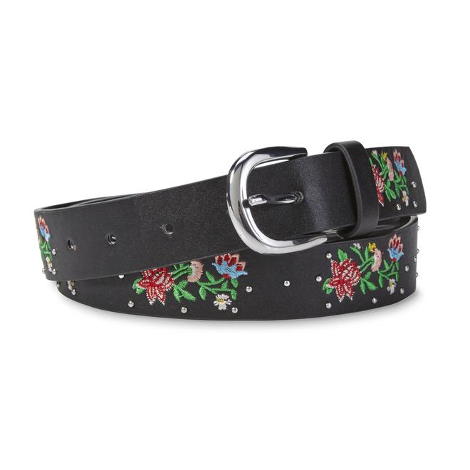 Women's Embroidered Belt Floral