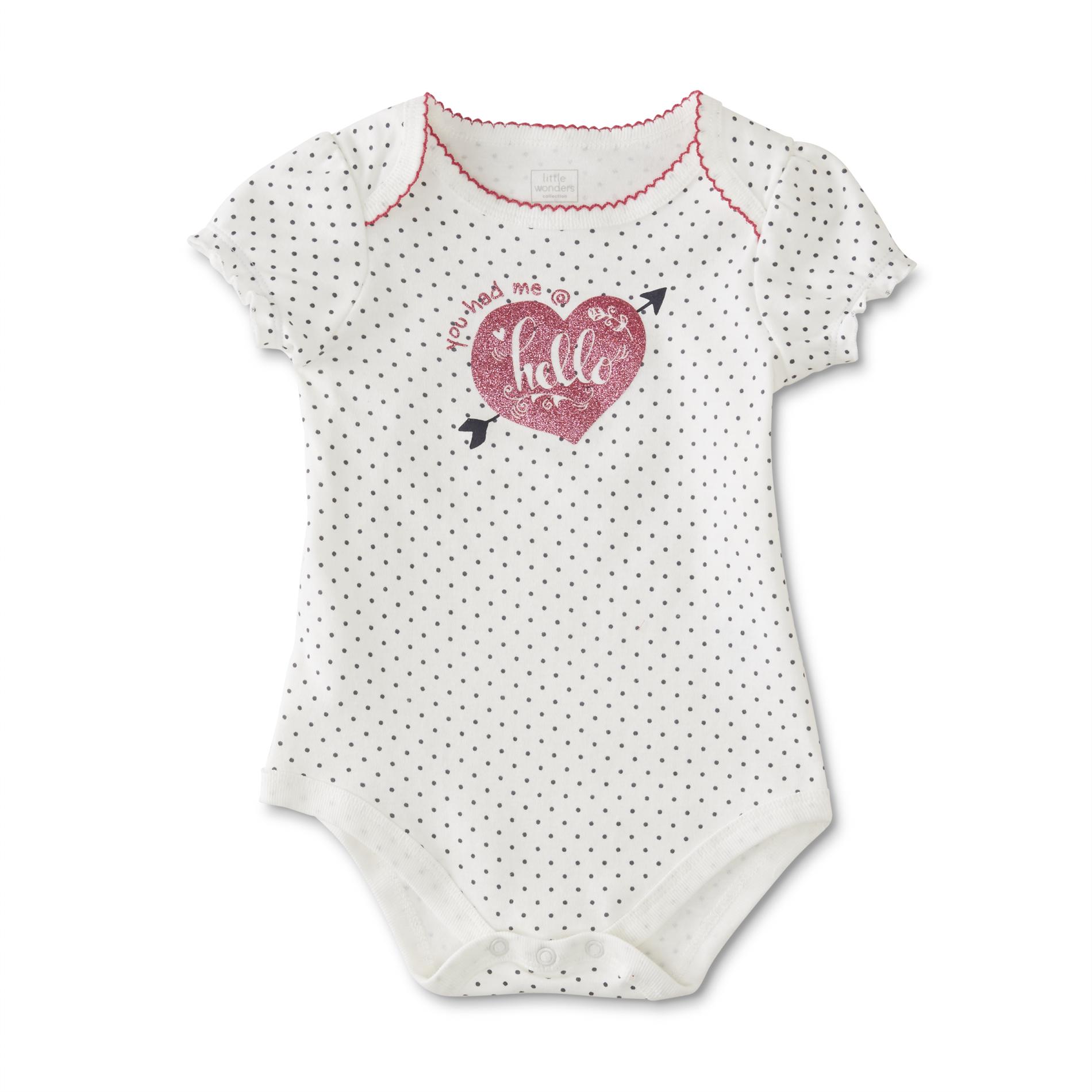 Little Wonders Infant Girls' Graphic Bodysuit - You Had Me at Hello