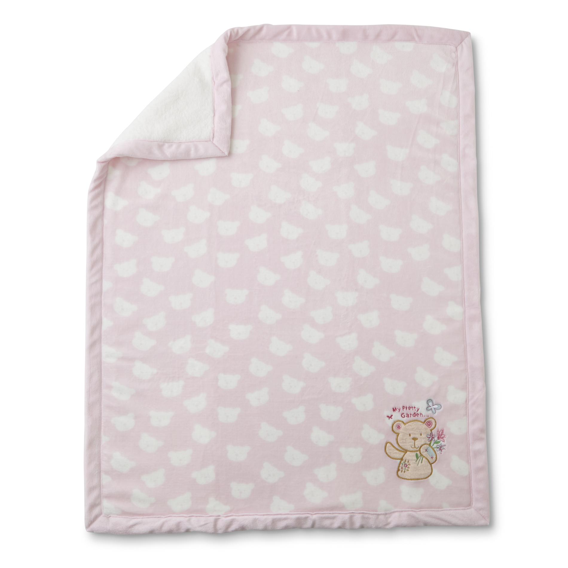 Little Wonders Infant Girls' Cloudy Blanket - My Pretty Garden