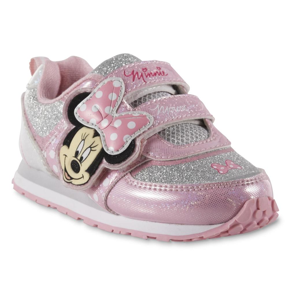 Disney Toddler Girls' Minnie Mouse Character Athletic Shoe - Pink