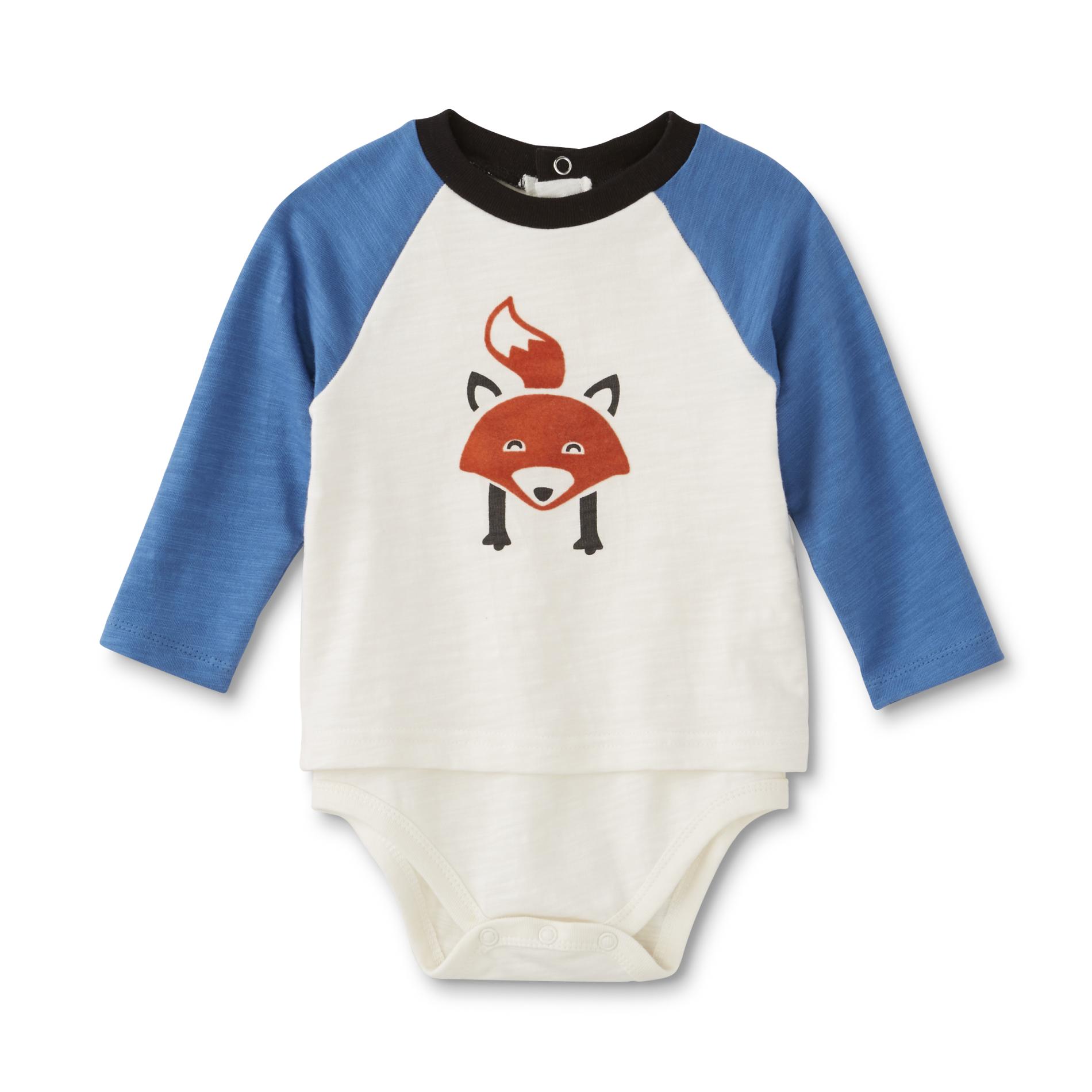 Little Wonders Newborn & Infant Boy's Bodysuit - Fox