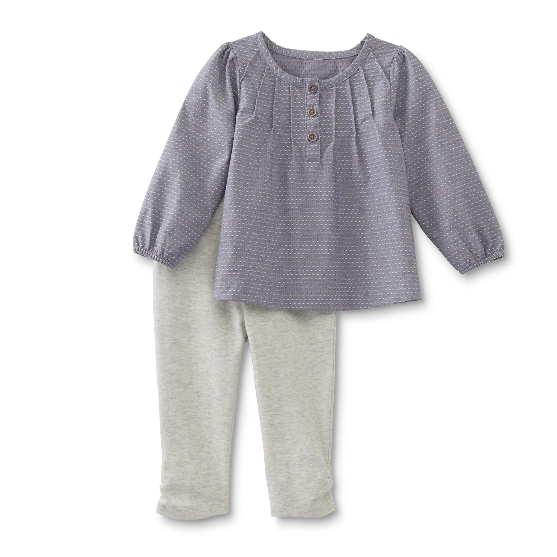 Little Wonders Newborn & Infant Girl's Long-Sleeve Top & Pants - Polka Dot