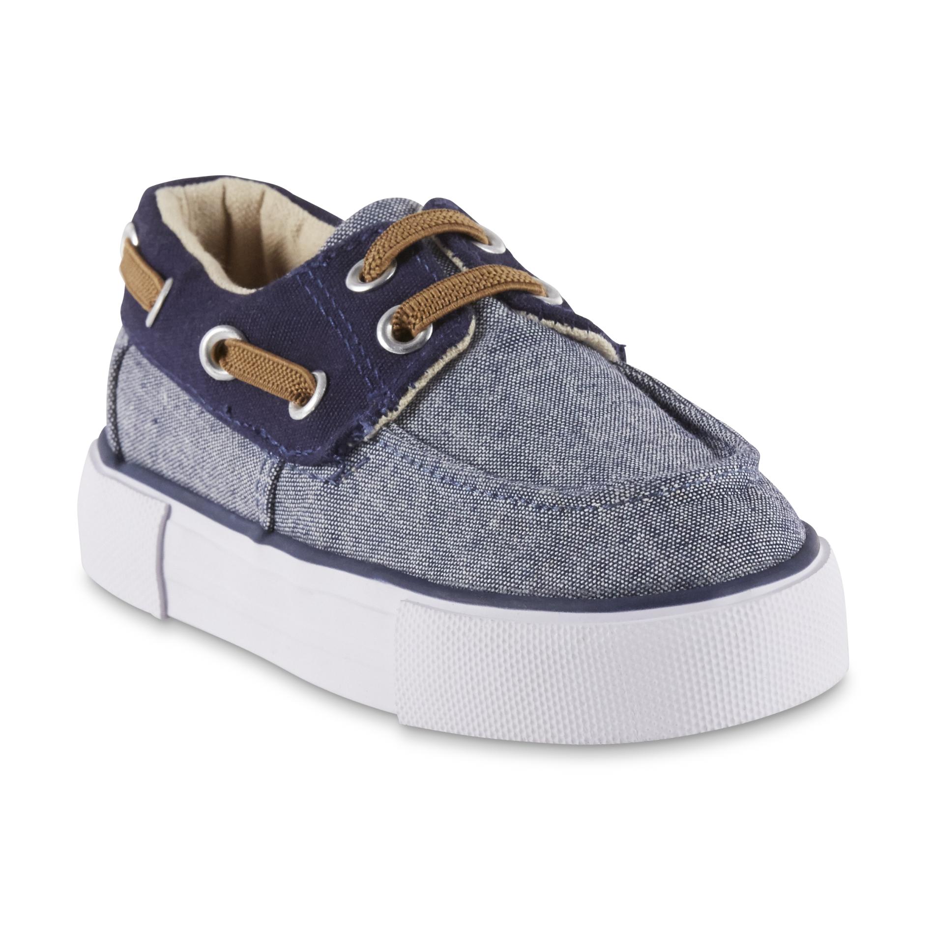 Route 66 Toddler Boys' Jaxon Blue Boat Shoe, 11 - (Toddler/Youth) Route 66 Toddler Boys' Jaxon Blue Boat Shoe, 11 - (Toddler/Youth)