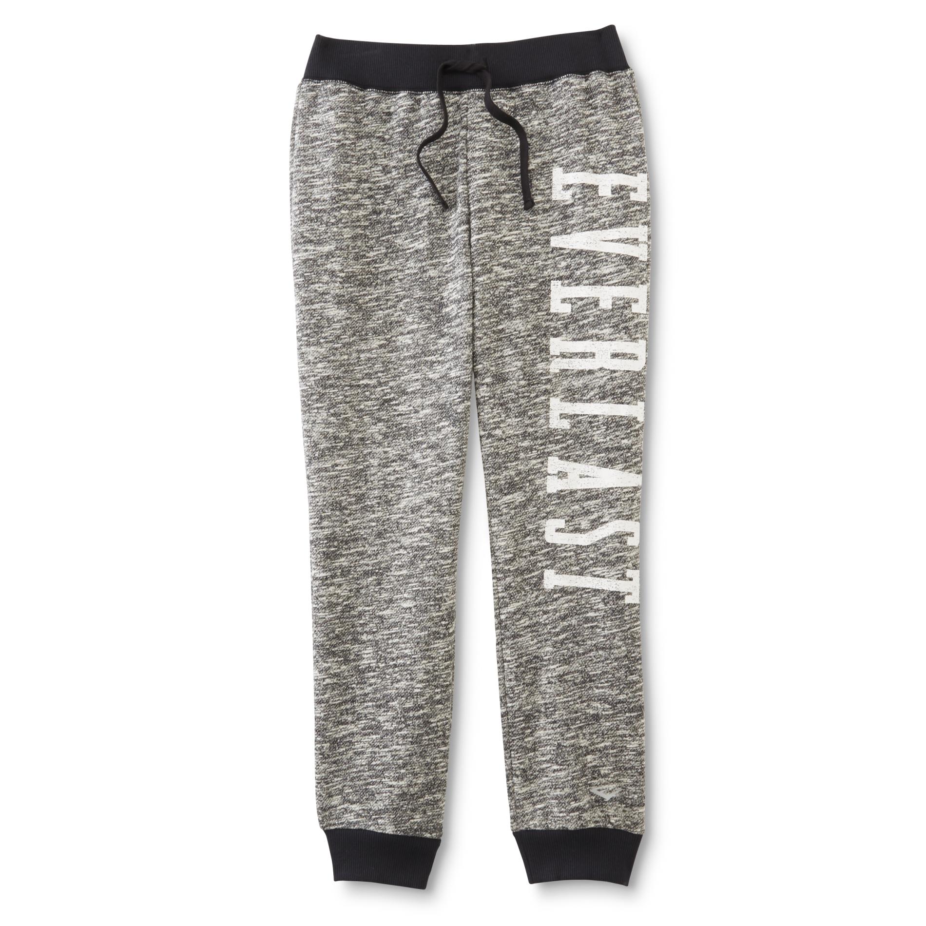 Everlast&reg; Girl's Athletic Jogger Pants - Space-Dyed