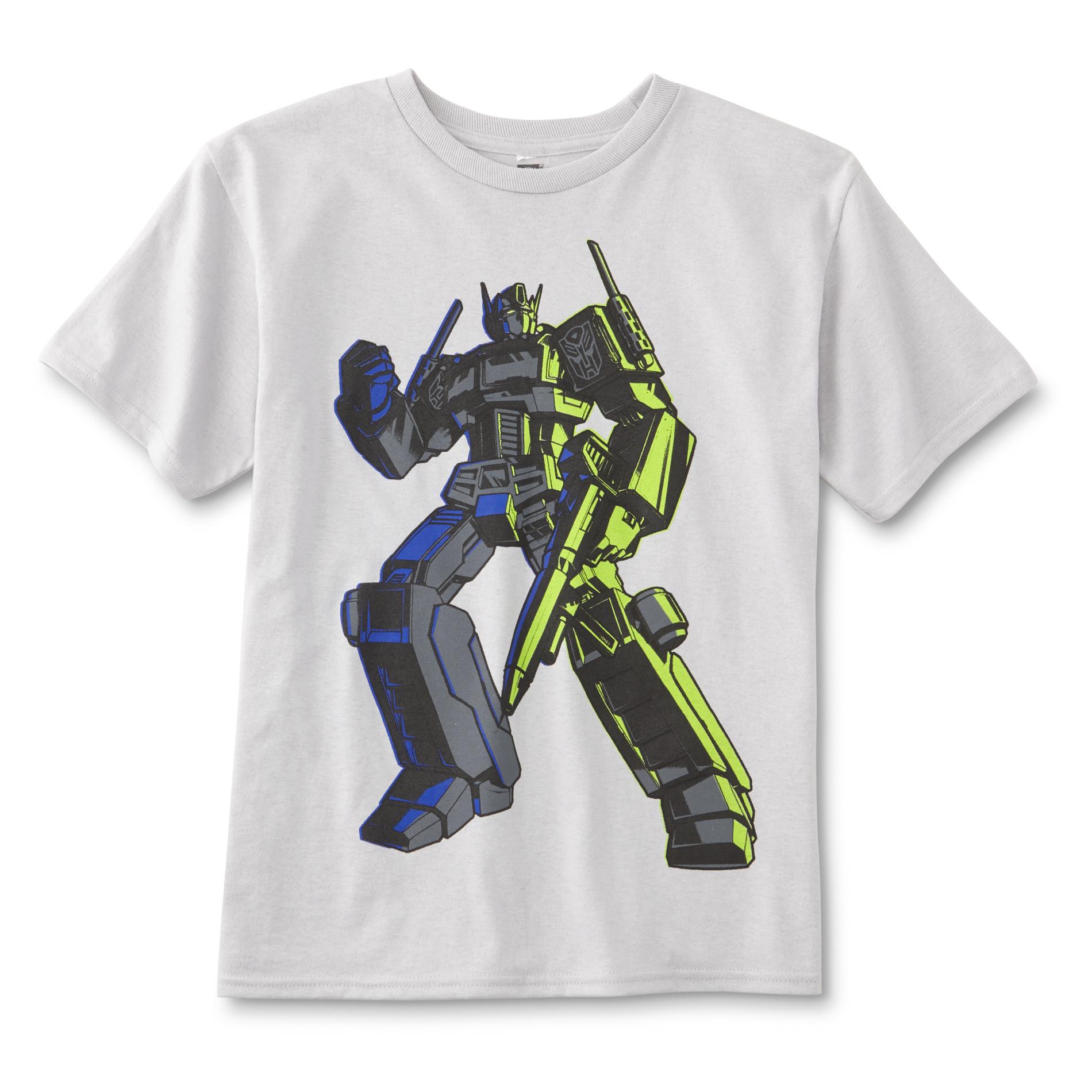 Hasbro Transformers Boys' Graphic T-Shirt - Optimus Prime
