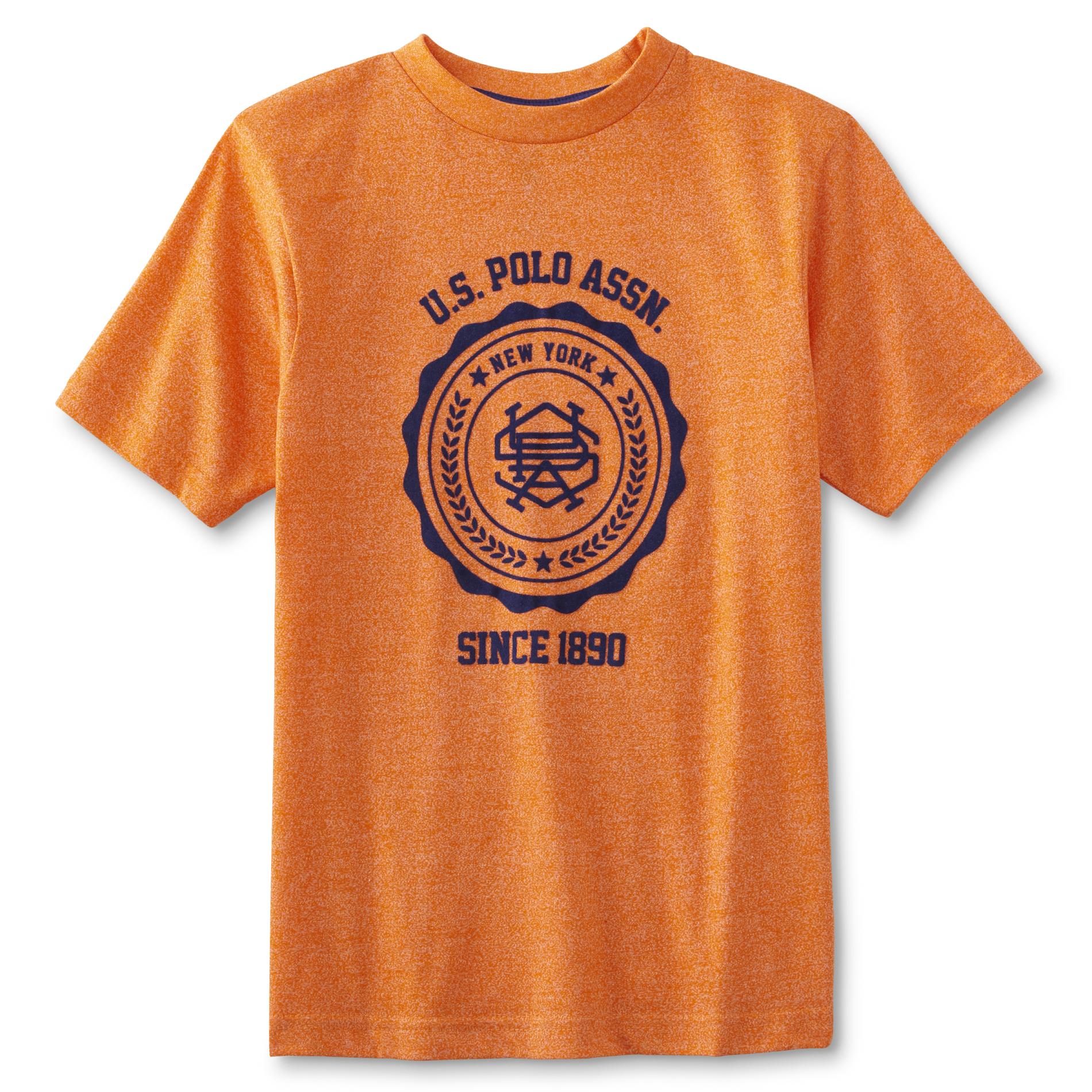 U.S. Polo Assn. Boys' Crew Neck T-Shirt - Logo