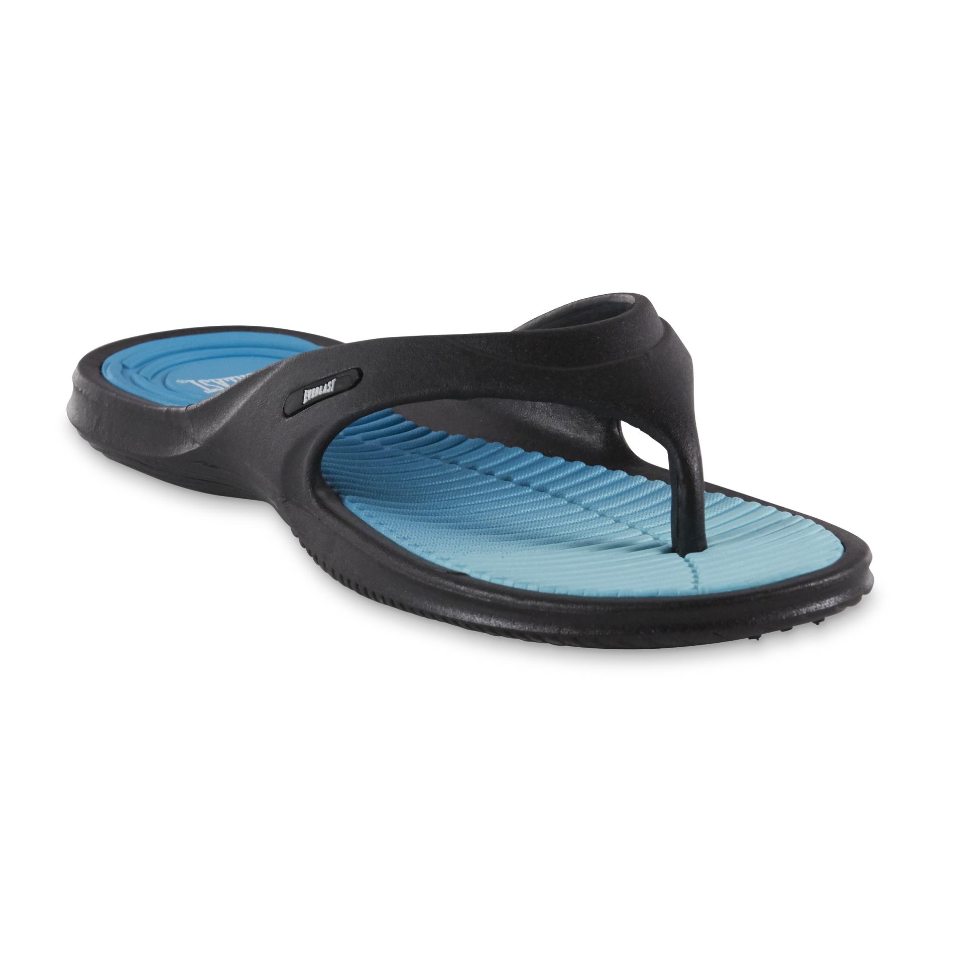 Everlast&reg; Women's Cleo Flip-Flop Sandal - Black/Blue