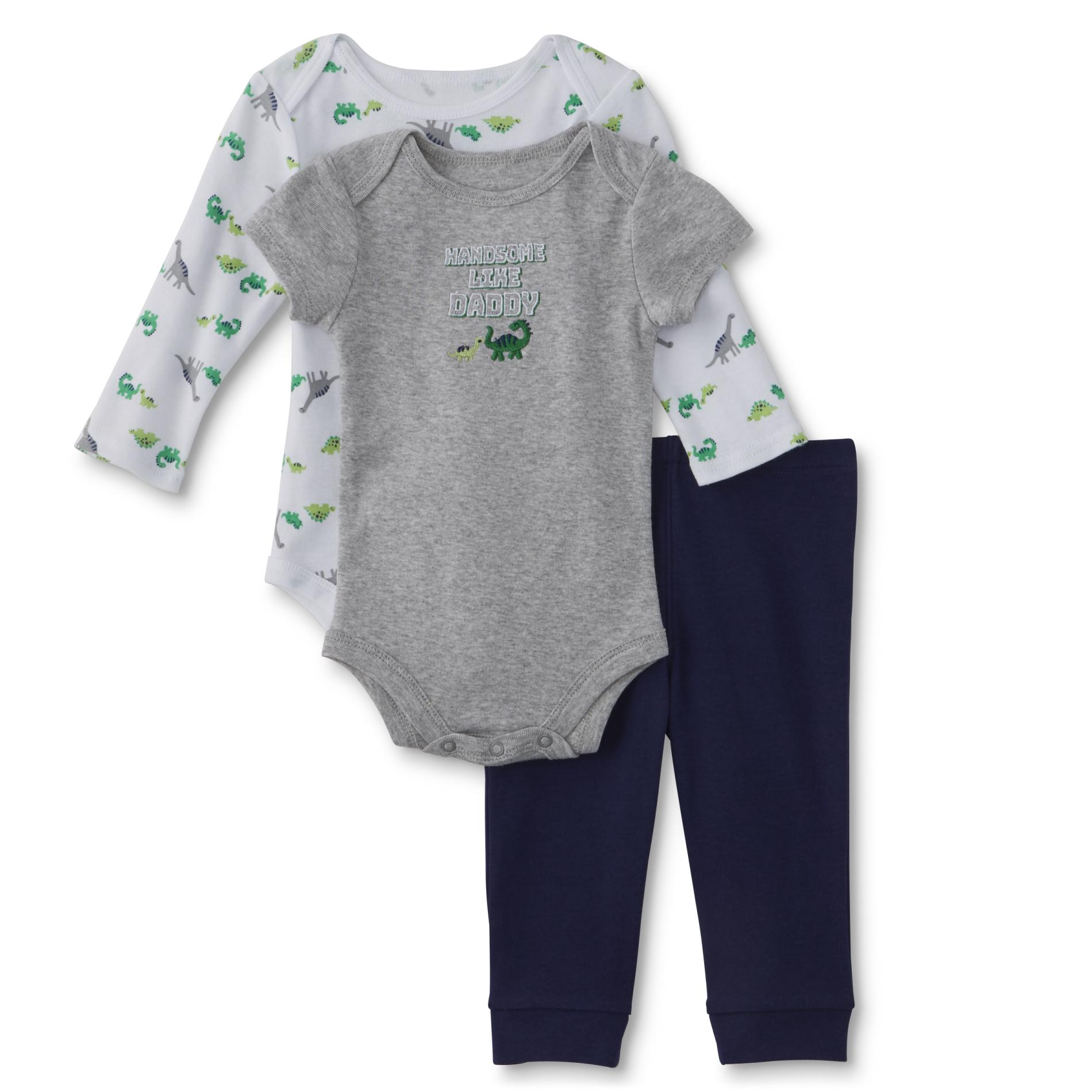 Little Wonders Infant Boys’ Bodysuits & Sweatpants - Dinosaur, Size: 3-6 months;Newborn;0-3 months;12 months;6-9 months, Multi-Color Little Wonders Infant Boys’ Bodysuits & Sweatpants - Dinosaur, Size: 3-6 months;Newborn;0-3 months;12 months;6-9 months, Multi-Color