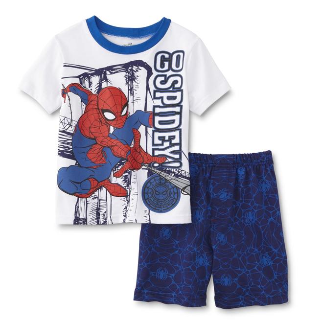 Marvel Spider-Man Toddler & Infant Boys' T-Shirt & Shorts - Web