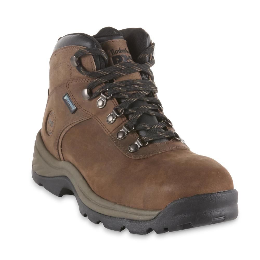 Timberland PRO Men's Flume Brown Waterproof Steel Toe Hiking Boot