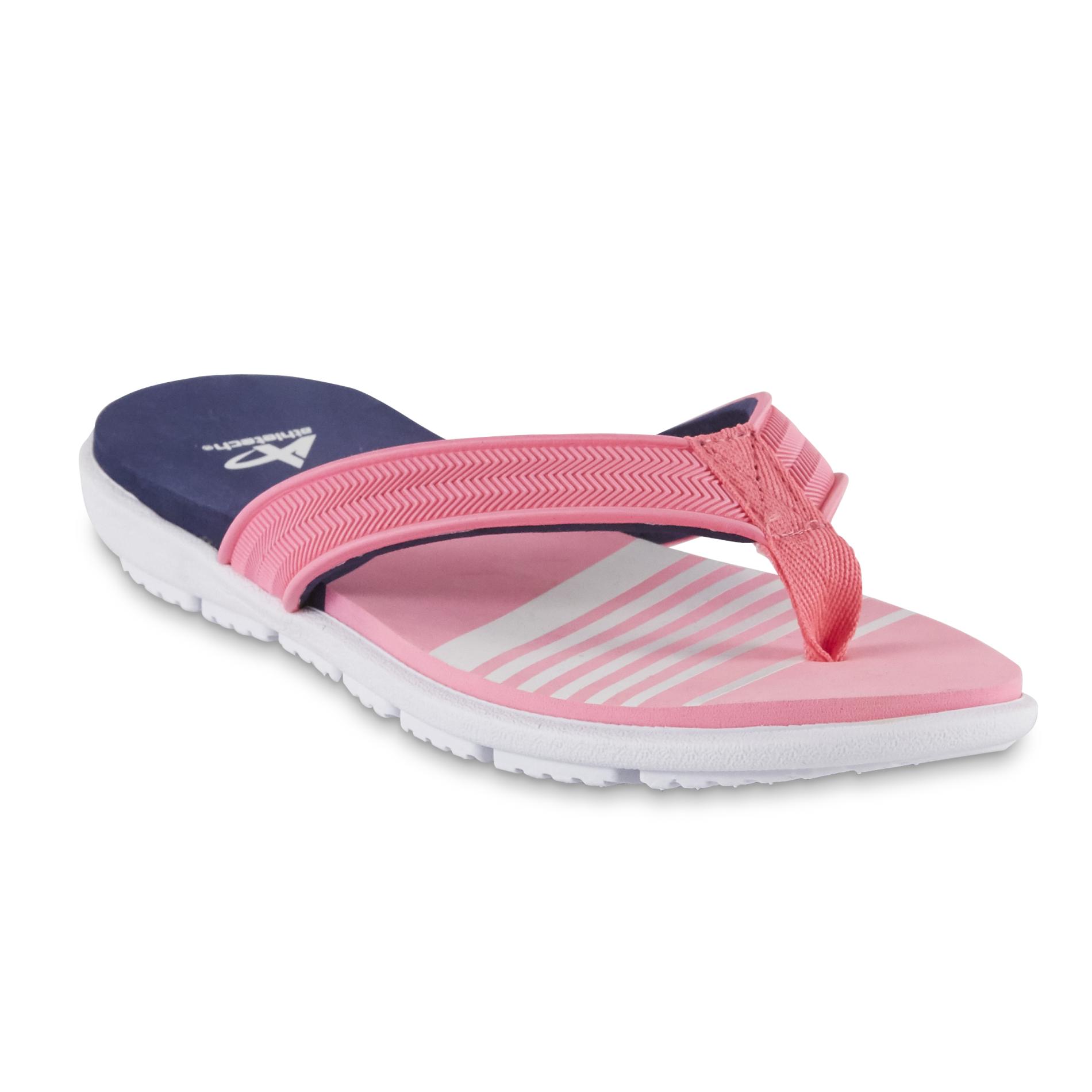 athletech women's flip flops