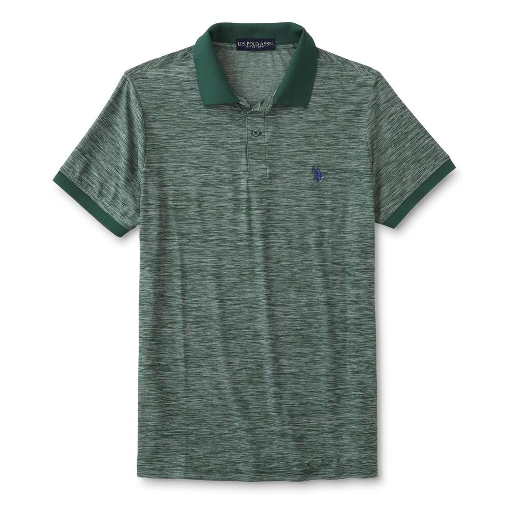 U.S. Polo Assn. Men's Feel Dry Polo Shirt - Space-Dyed