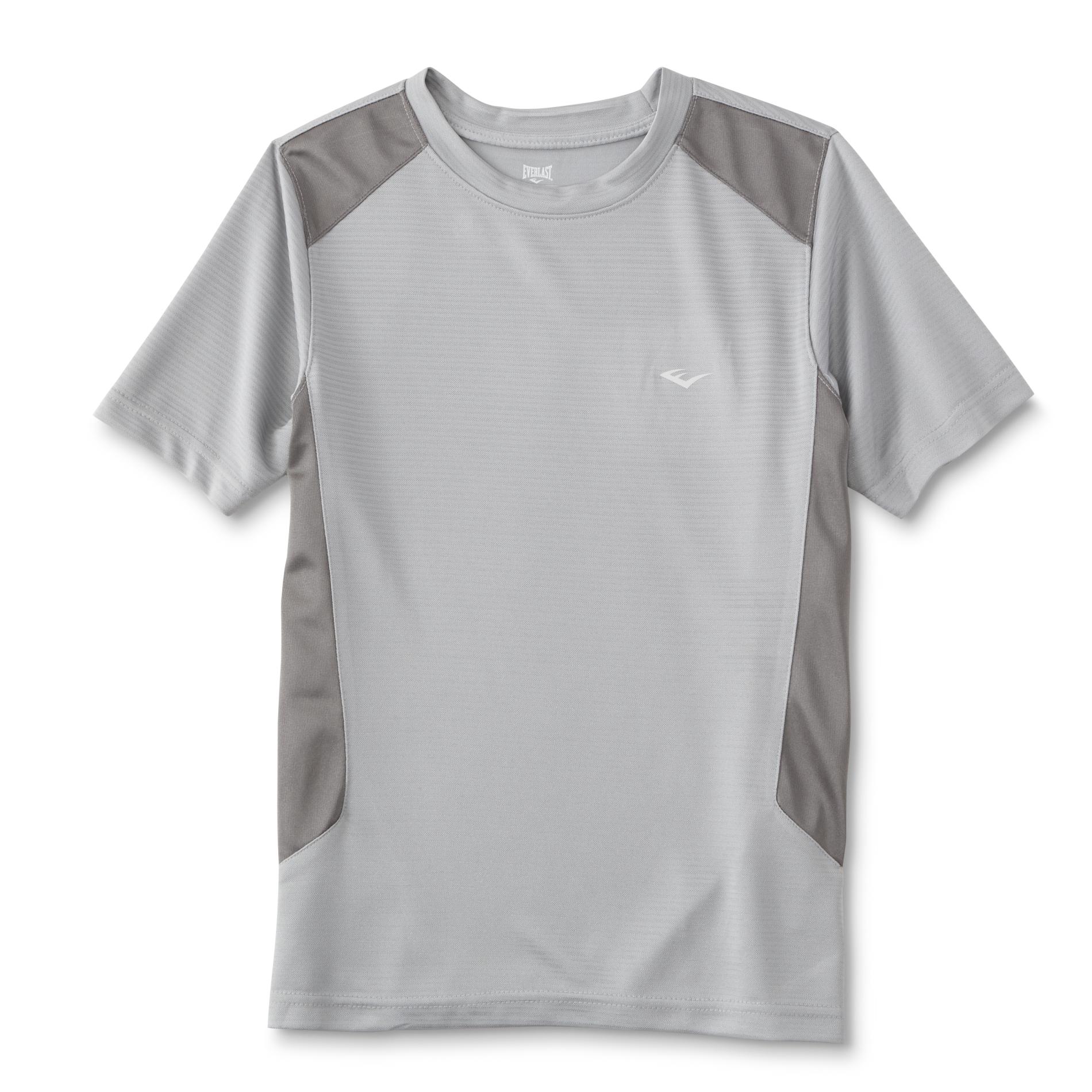 Everlast&reg; Boys' Husky Athletic T-Shirt - Colorblock & Striped