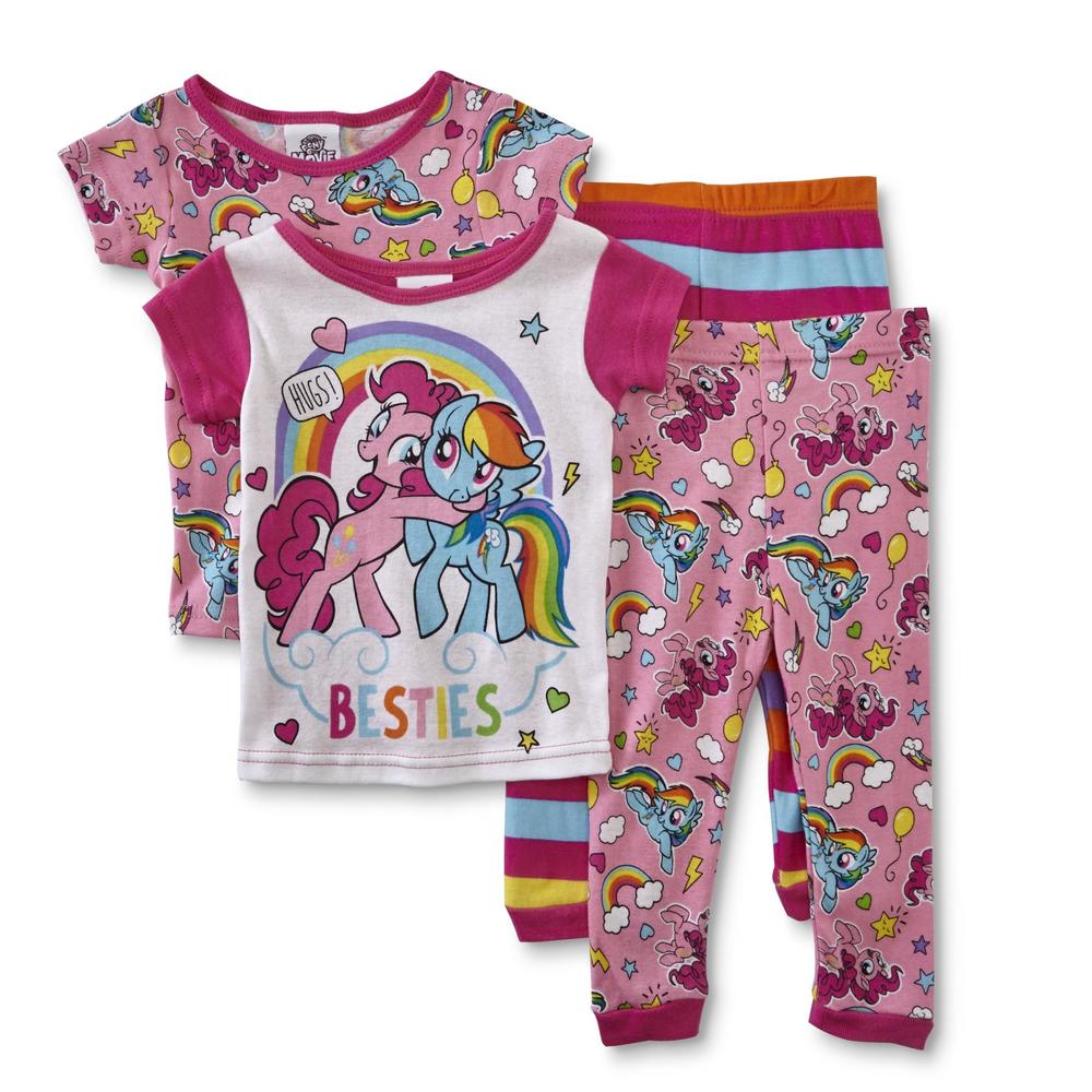 My Little Pony the Movie Infant Girls' 2 Pajama Tops & 2 Pants