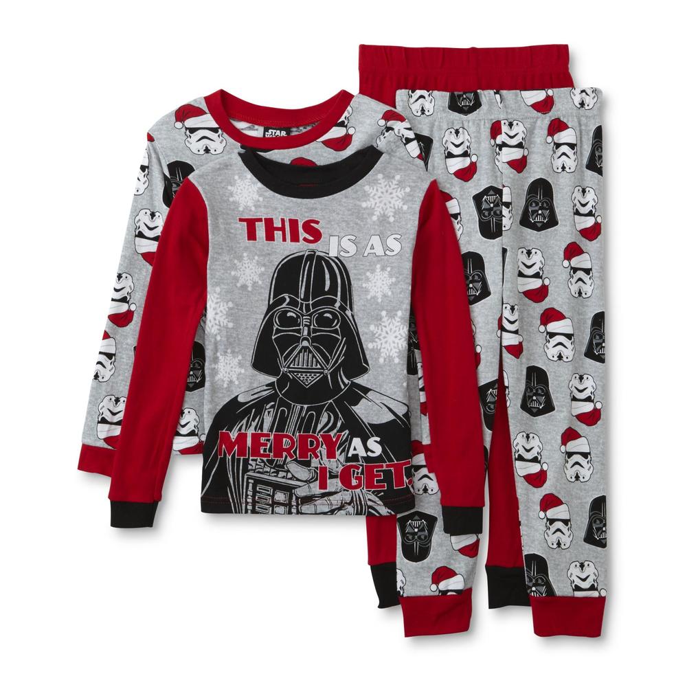 Star Wars Boys' 2-Pairs Tight Fit Pajamas