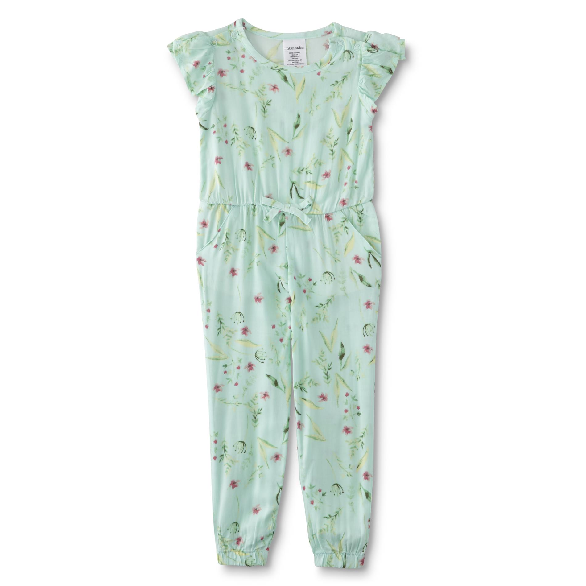 Toughskins Toddler & Infant Girls' Jumpsuit - Floral