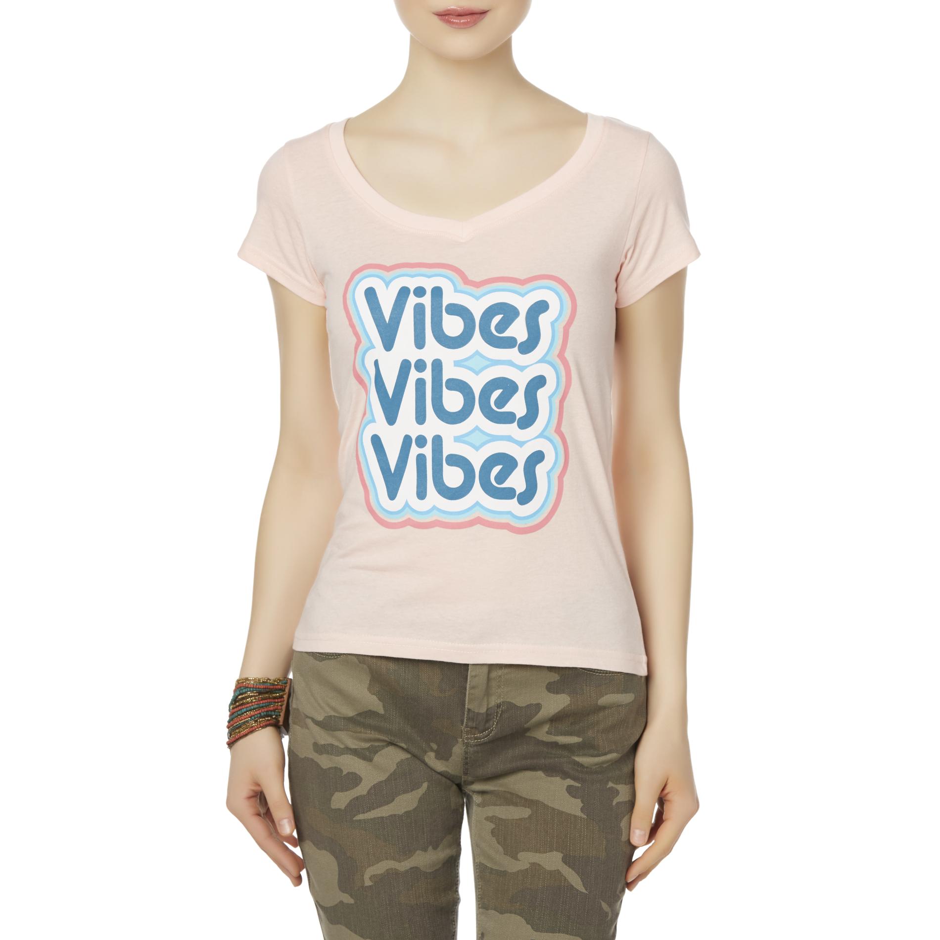 Joe Boxer Juniors' Graphic T-Shirt - Vibes, Vibes, Vibes