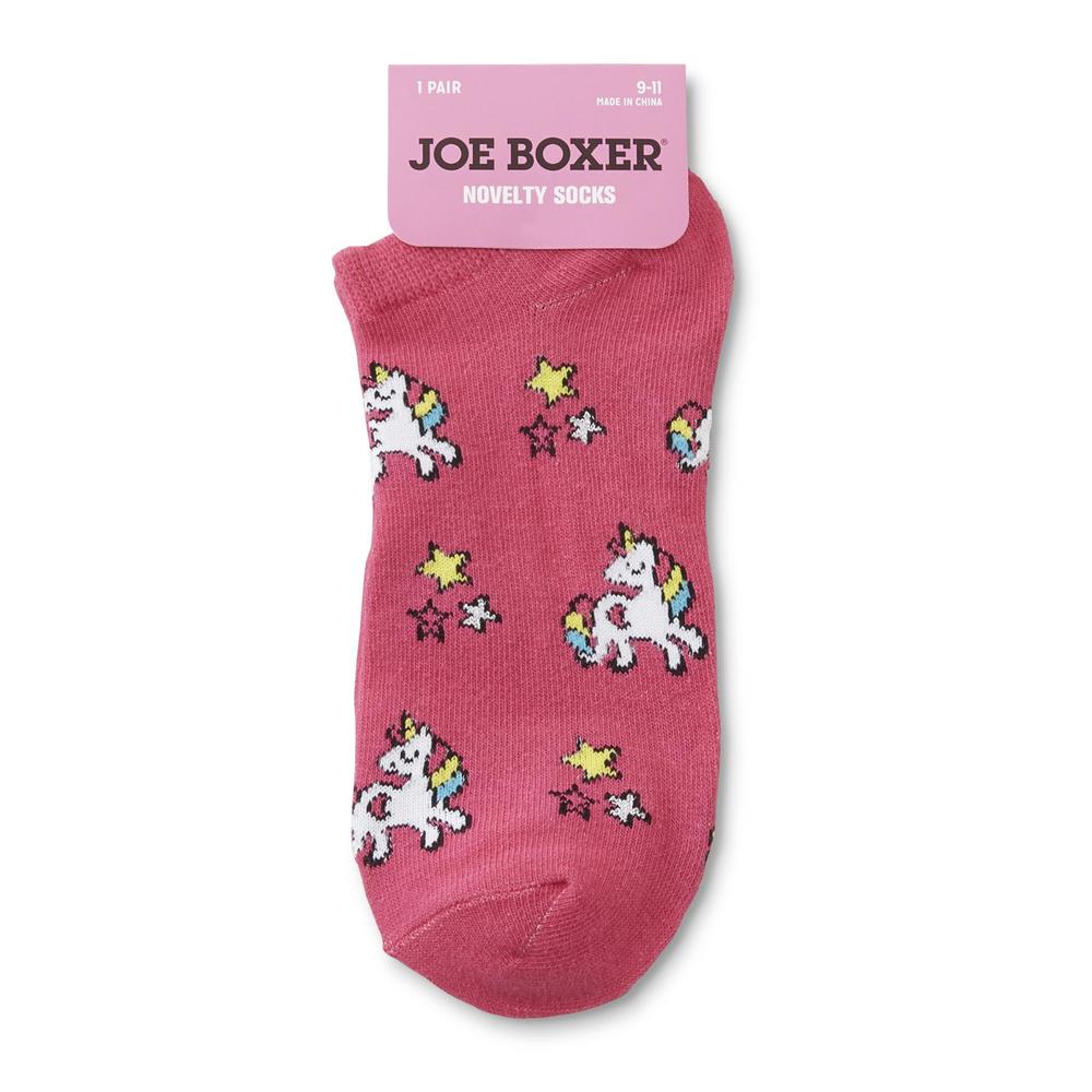 Joe Boxer Girls' Ankle Socks - Unicorn