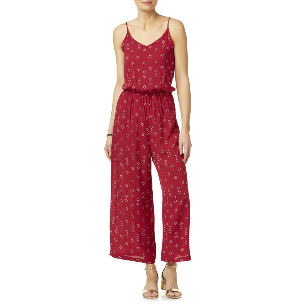 Simply Styled Women's Jumpsuit - Geometric