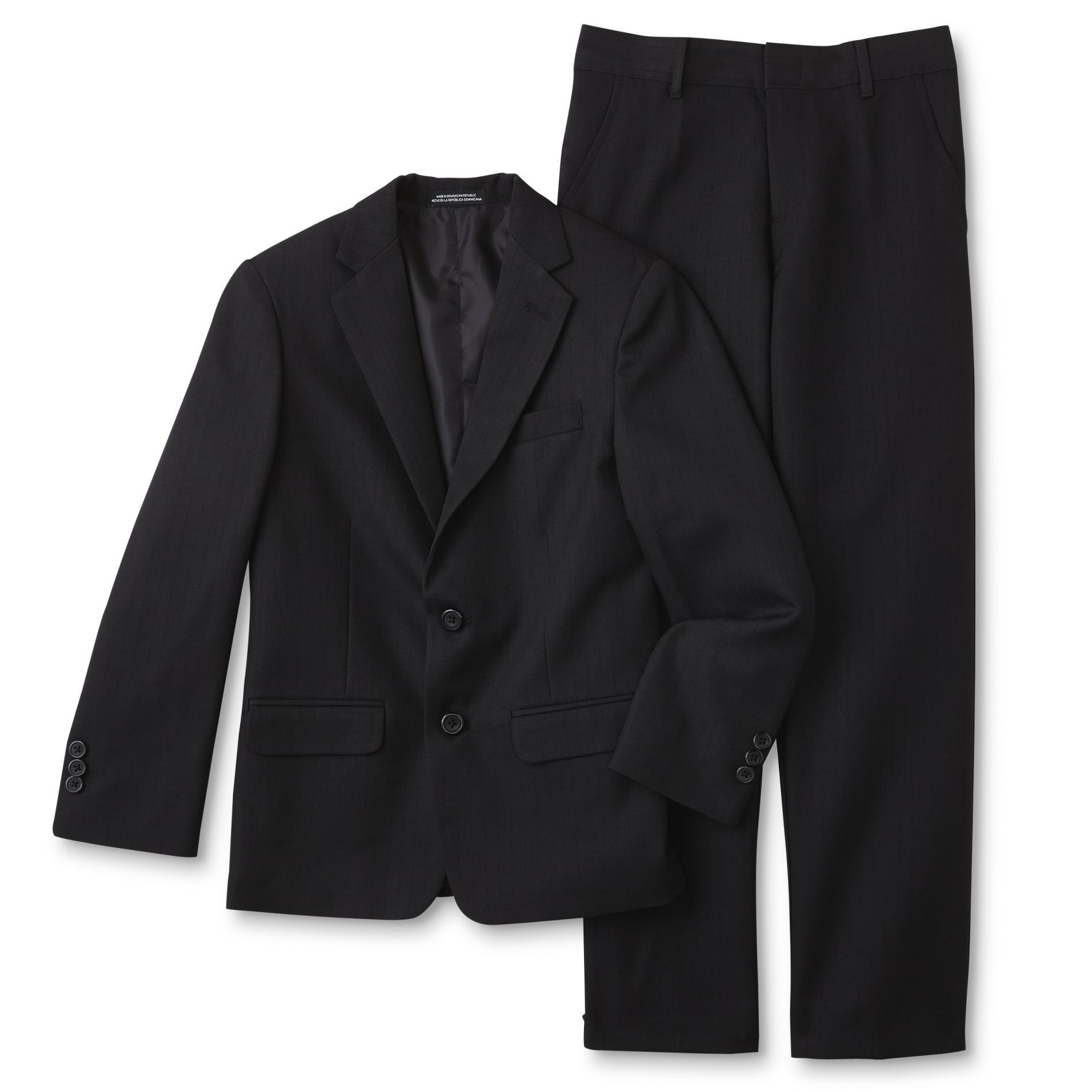 Dockers Boys' Suit Coat & Dress Pants - Pinstripes