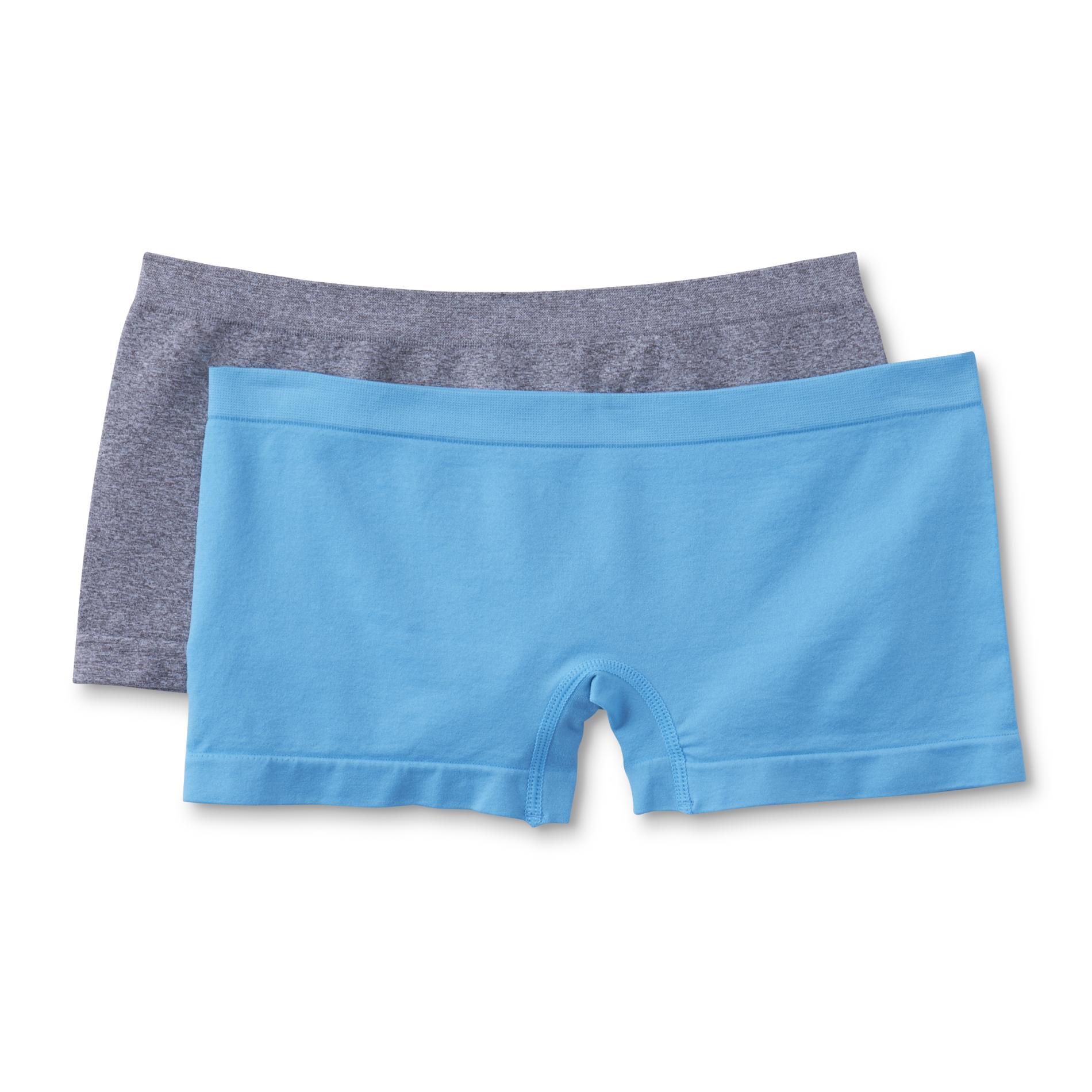 petite Women's 2-Pack Boy Short Panties, Size: Small, Multi-color petite Women's 2-Pack Boy Short Panties, Size: Small, Multi-color