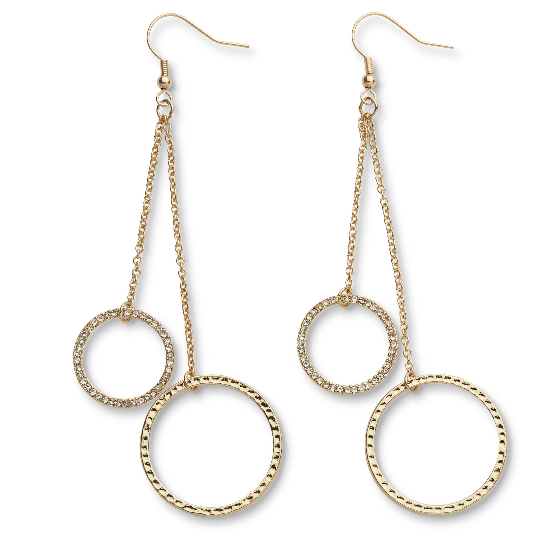 Attention Women's Goldtone Dangle Earrings