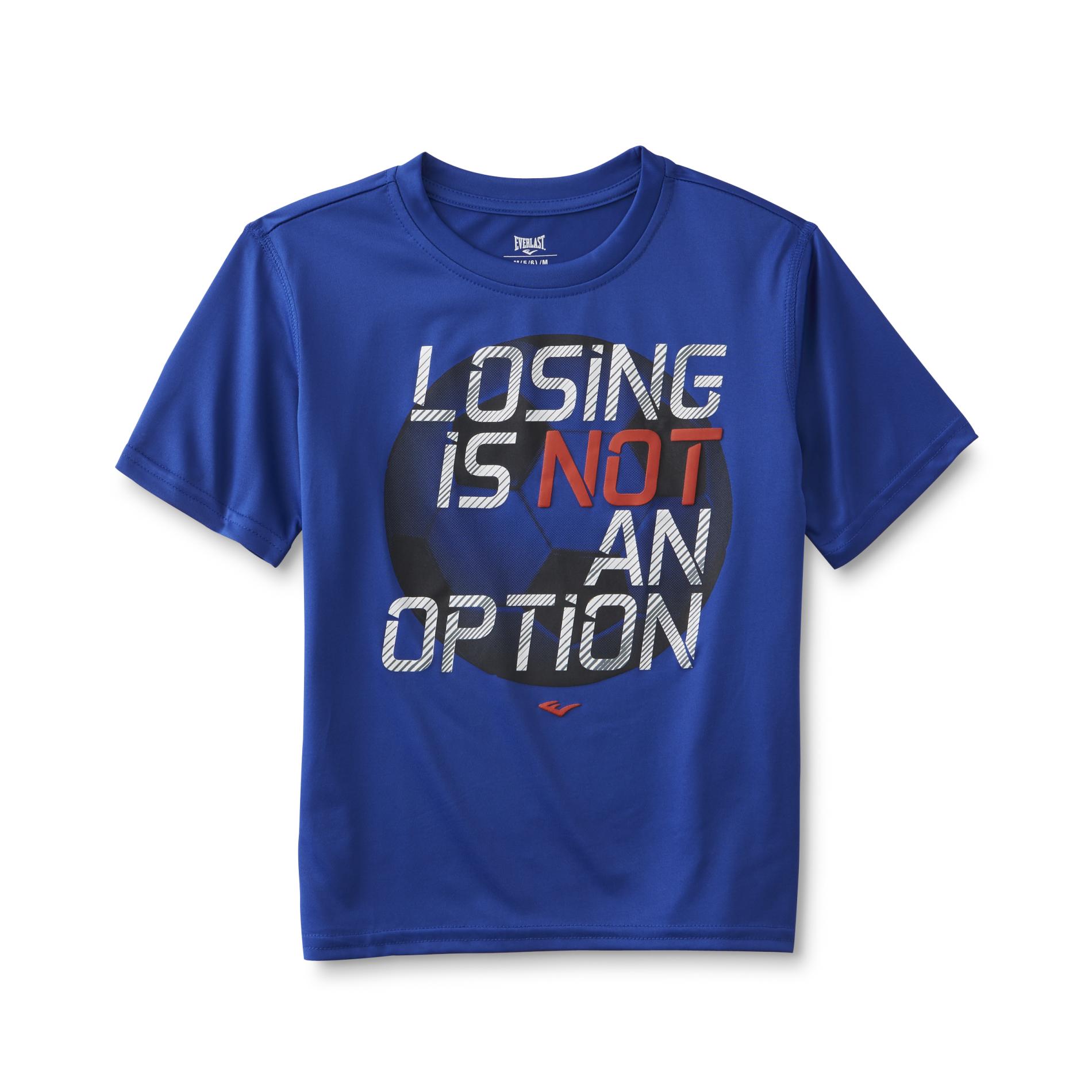 Everlast&reg; Boy's Graphic Athletic T-Shirt - Losing Is Not An Option