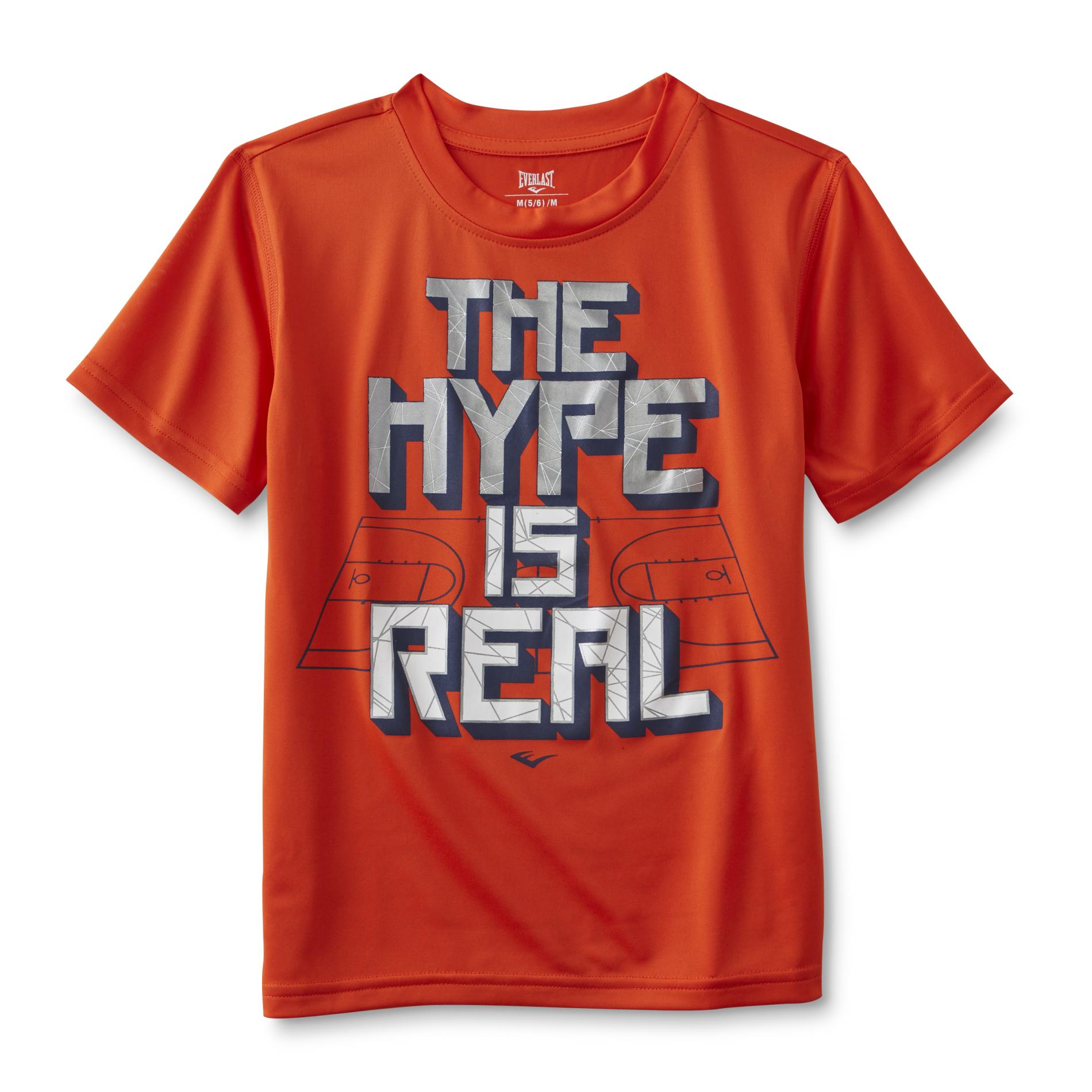 Everlast&reg; Boy's Graphic Athletic T-Shirt - The Hype Is Real