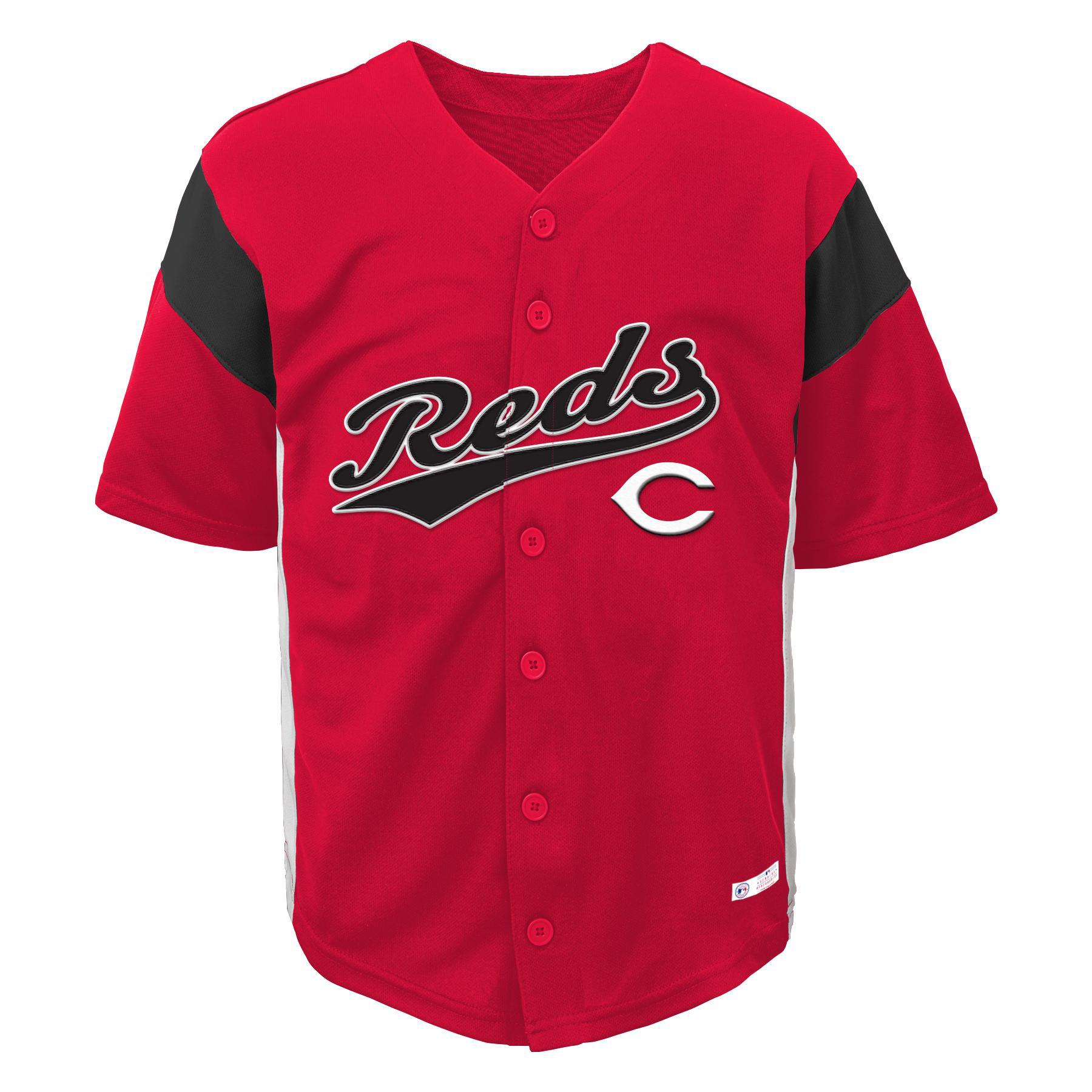 MLB Boy's Baseball Jersey - Cincinnati Reds