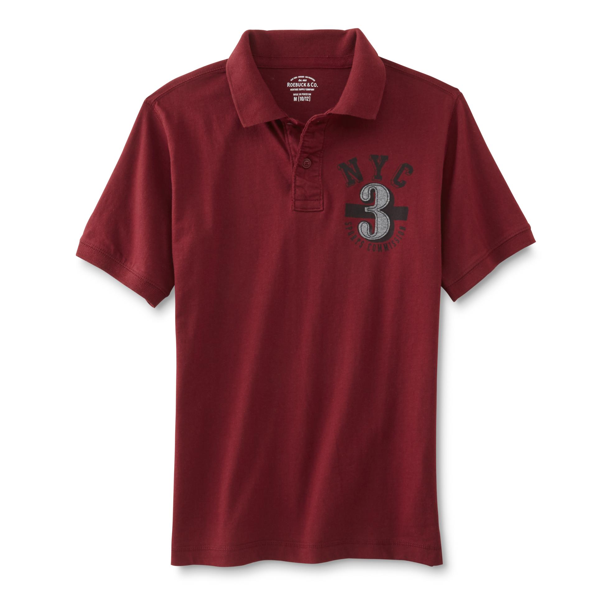 Roebuck & Co. Boy's Graphic Polo Shirt - NYC Sports Commission