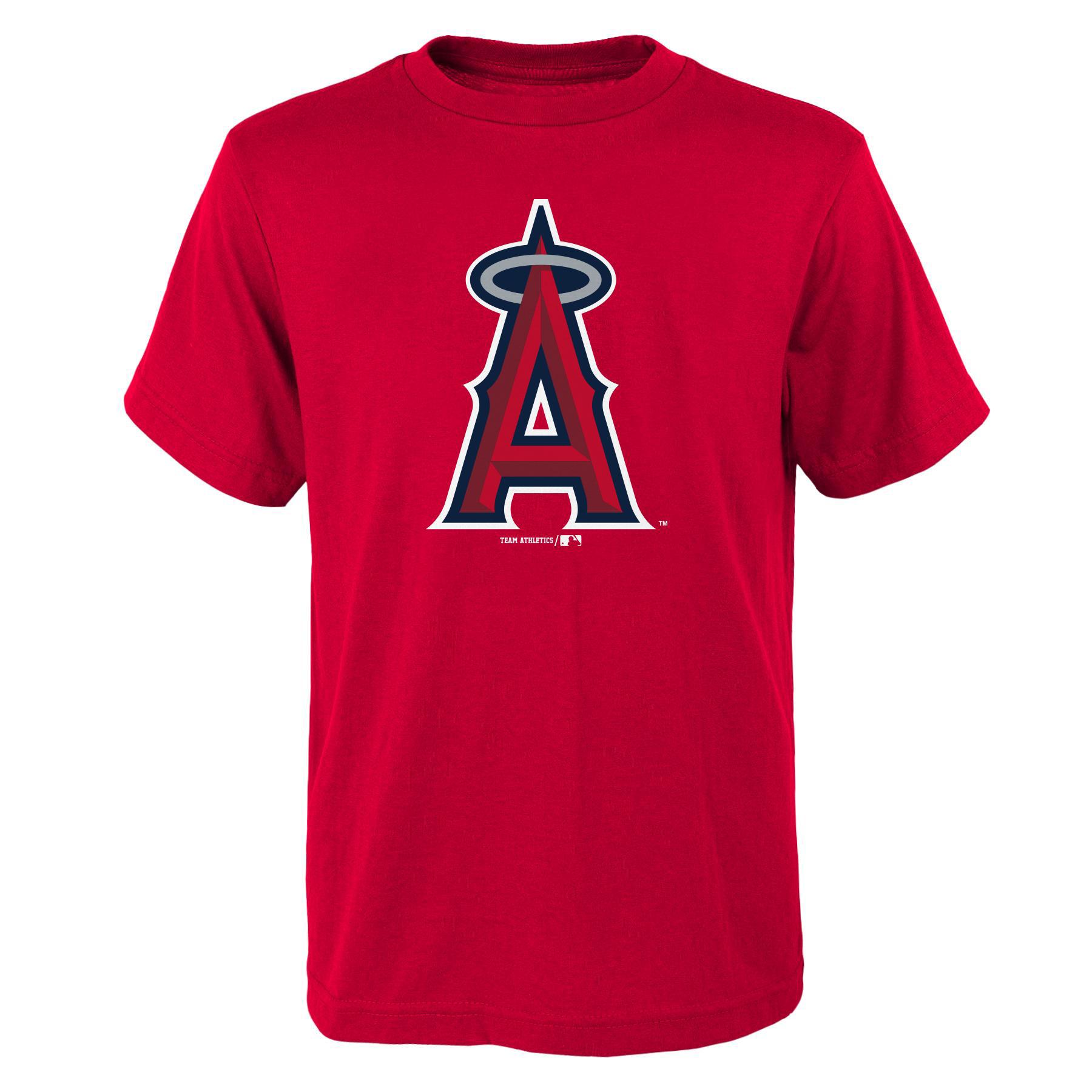 MLB Boy's Graphic T-Shirt - Los Angeles Angels Of Anaheim