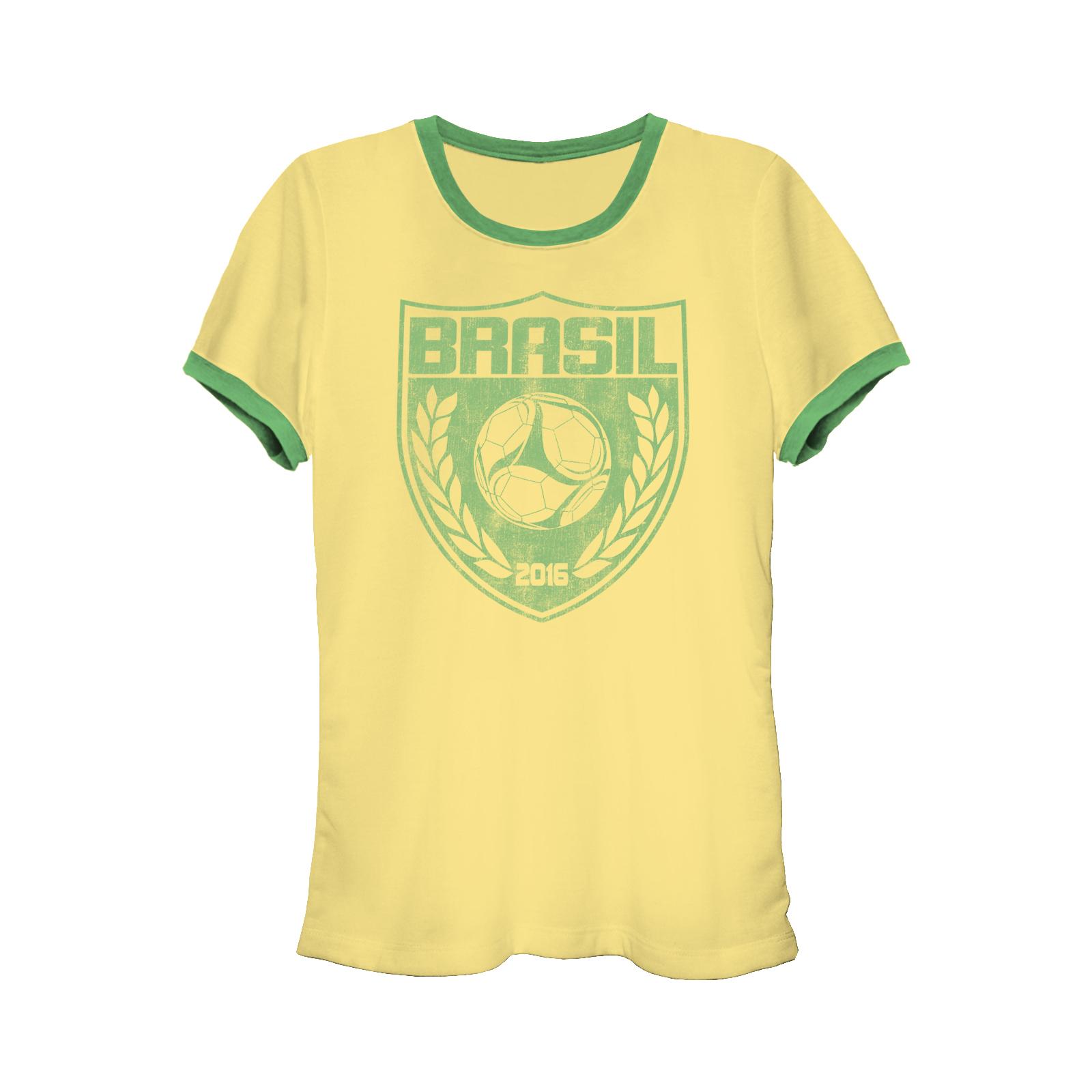 Women's Graphic T-Shirt - Brazil National Football Team