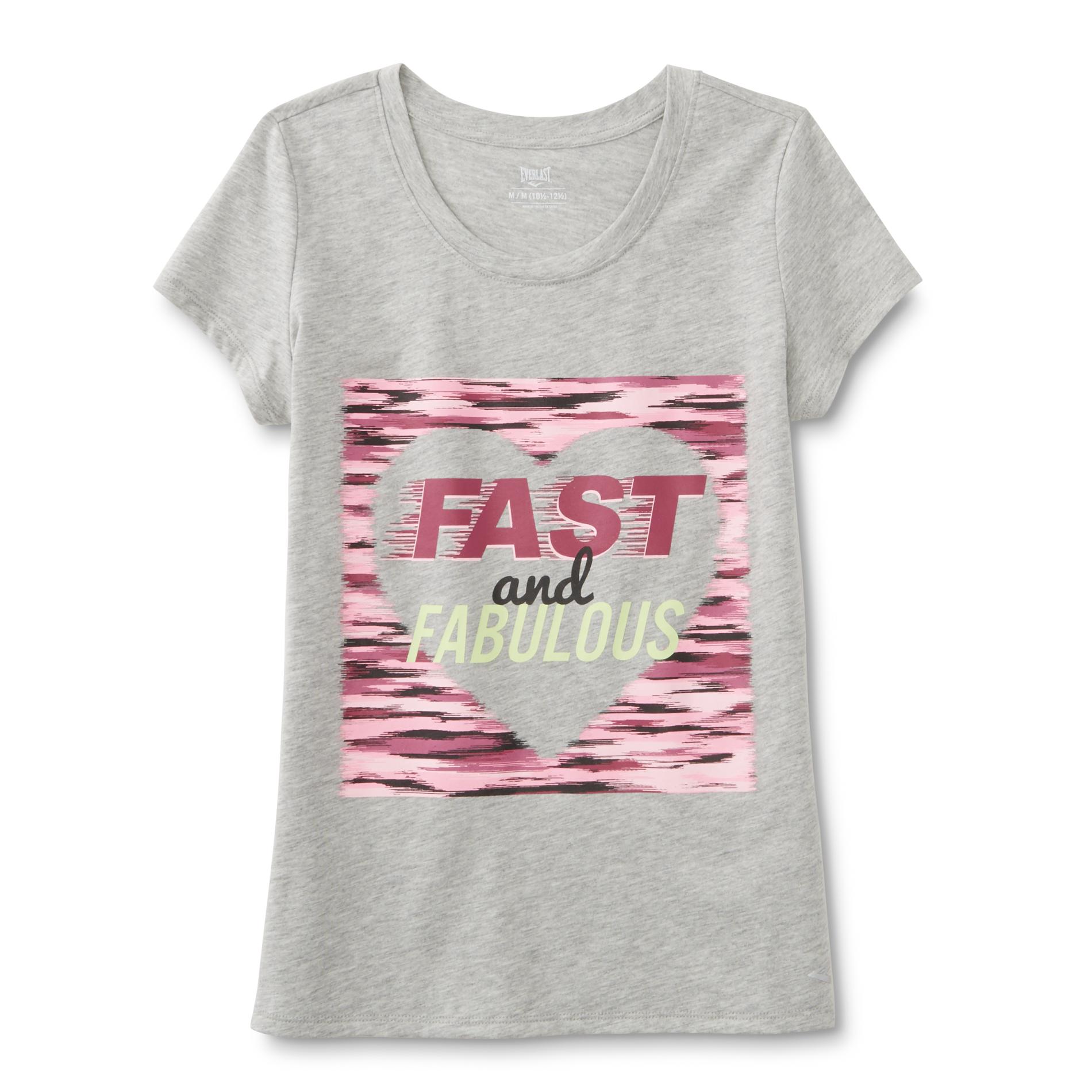 Everlast&reg; Girl's Fitted Athletic T-Shirt