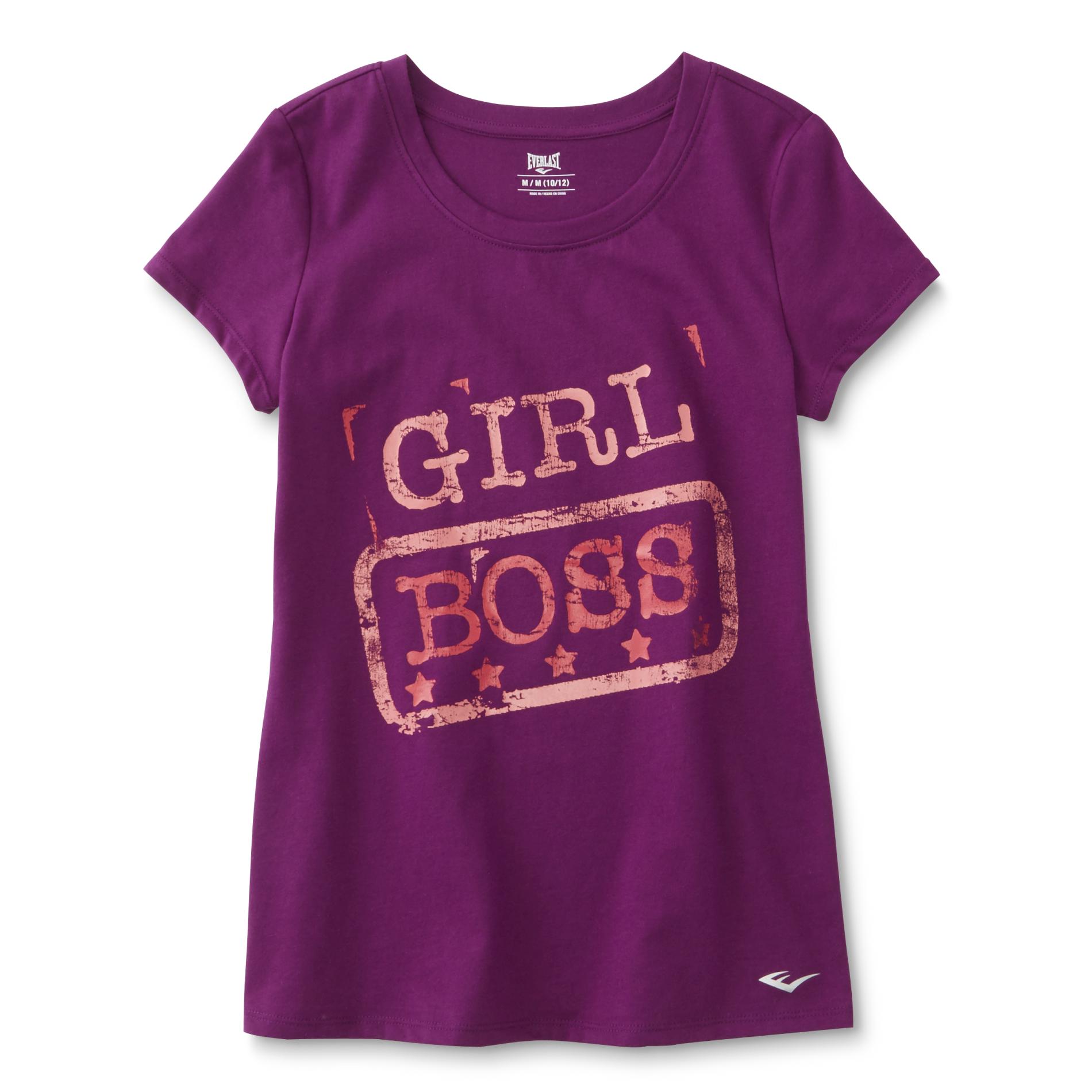 Everlast&reg; Girl's Athletic T-Shirt - Girl Boss