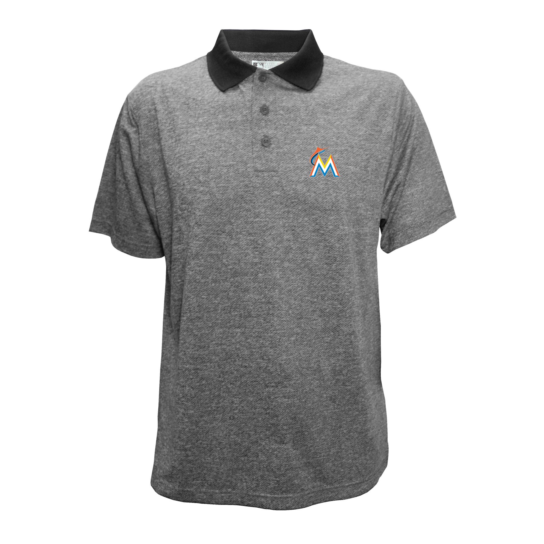 MLB Men's Polo Shirt - Miami Marlins