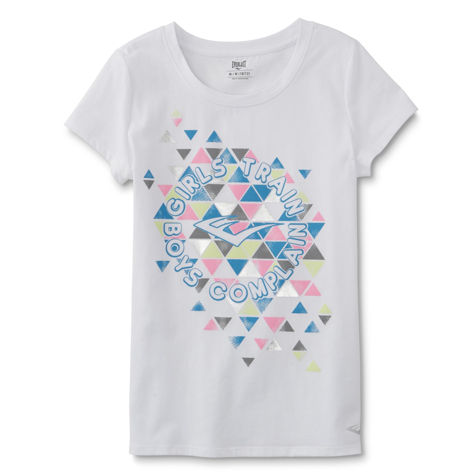 Everlast&reg; Girl's Athletic T-Shirt - Geometric