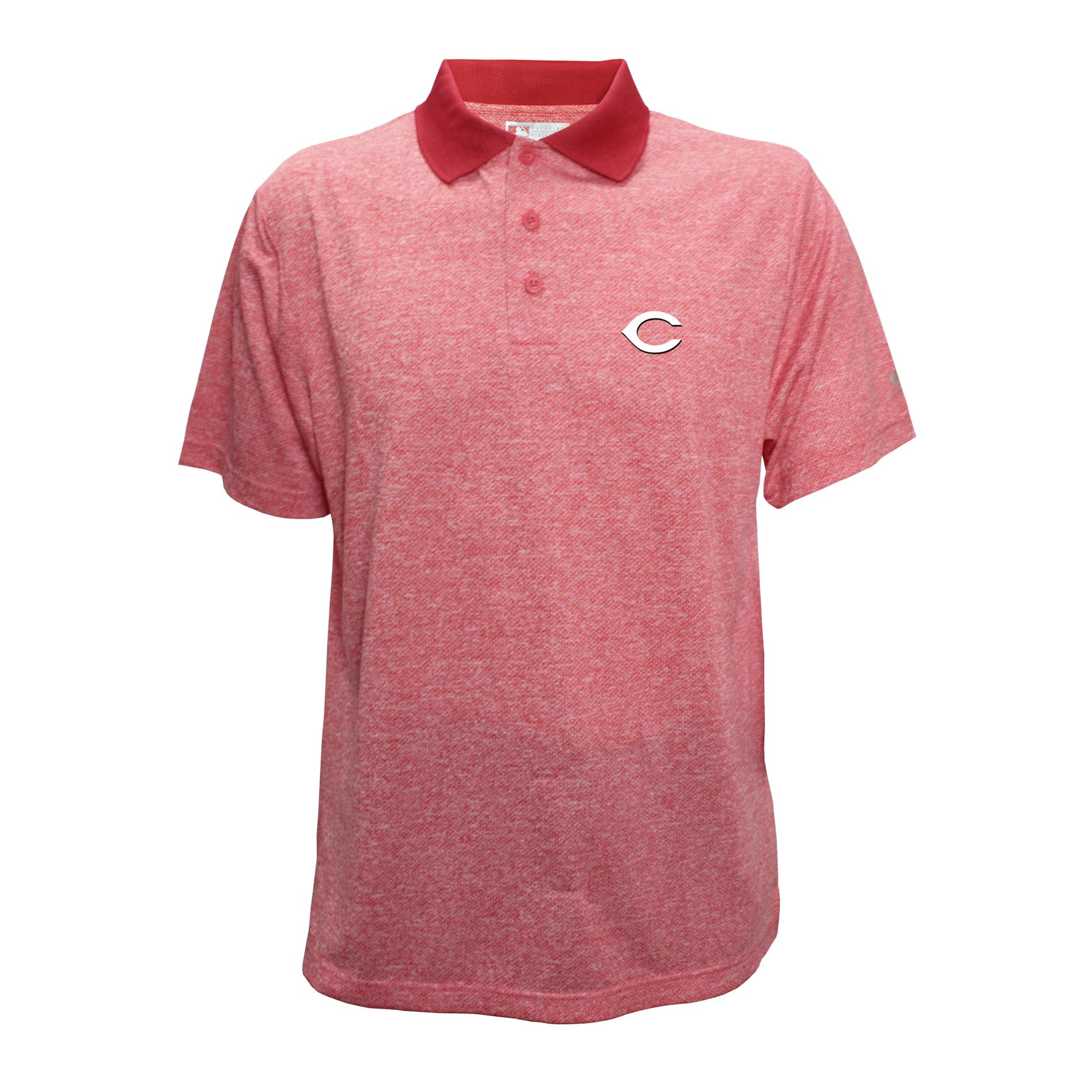MLB Men's Polo Shirt - Cincinnati Reds, Size: Small MLB Men's Polo Shirt - Cincinnati Reds, Size: Small