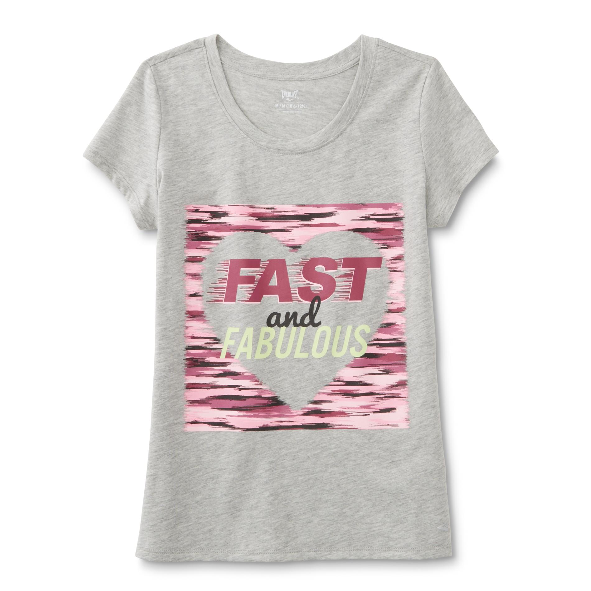 Everlast&reg; Girl's Plus Fitted Athletic T-Shirt